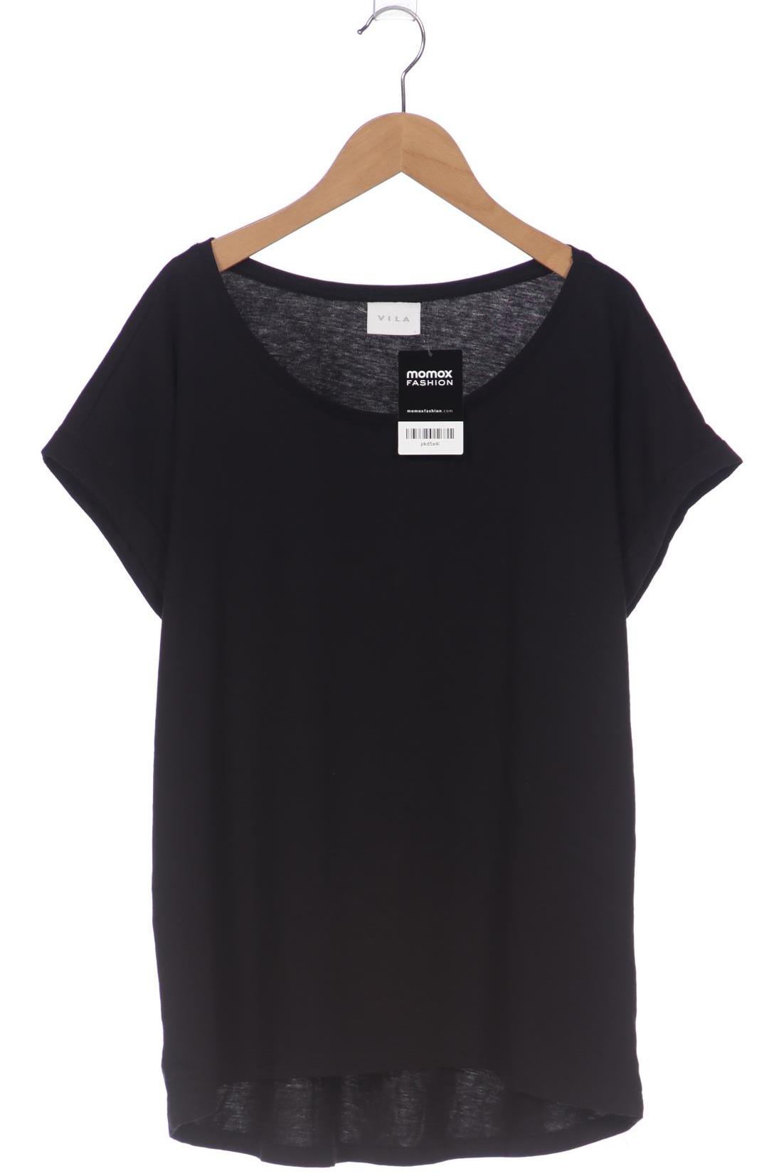 

Vila Damen T-Shirt, schwarz, Gr. 42
