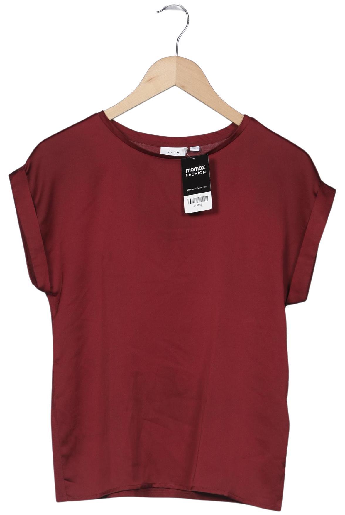 

Vila Damen T-Shirt, bordeaux, Gr. 34