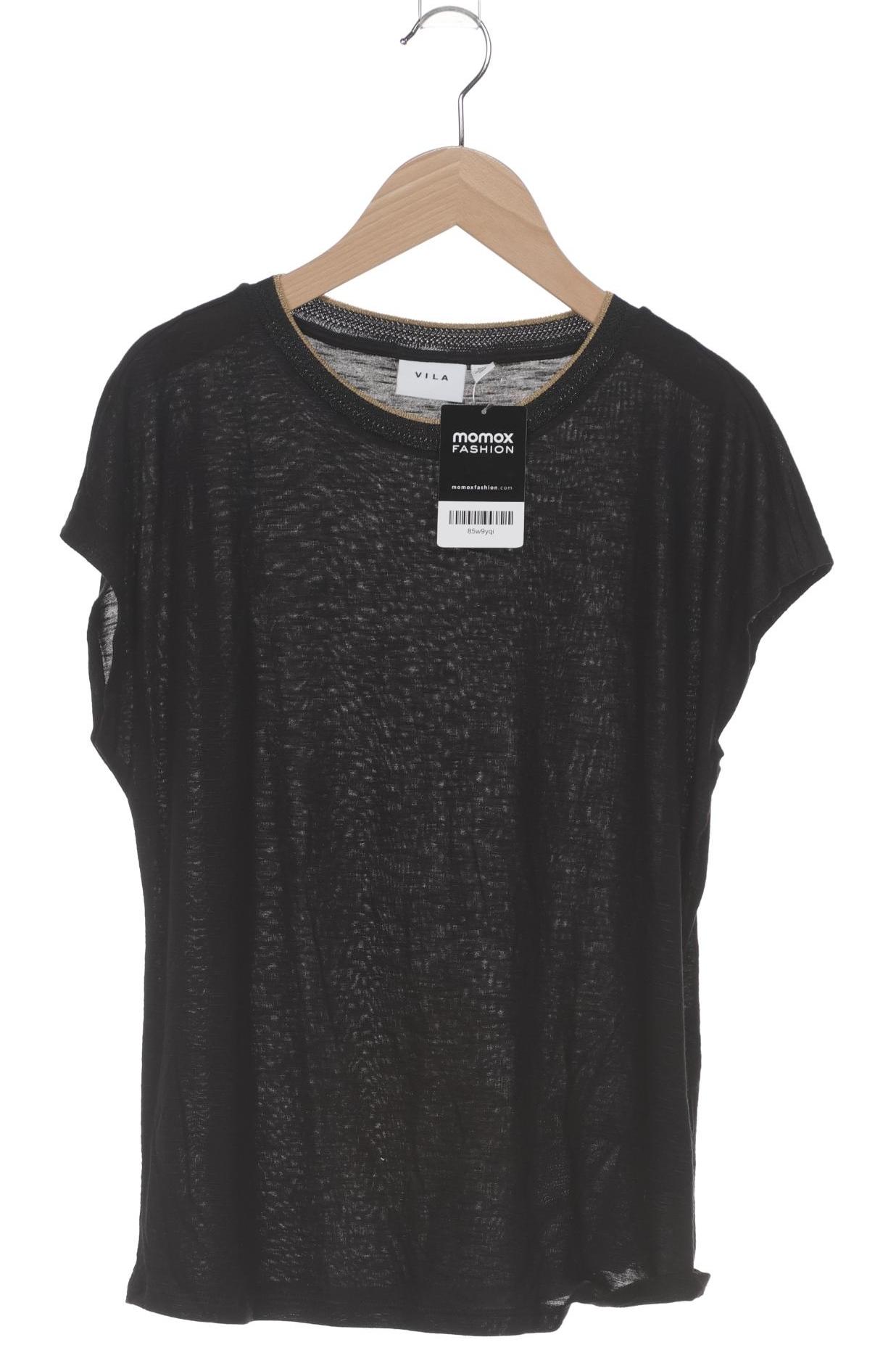 

Vila Damen T-Shirt, schwarz, Gr. 36
