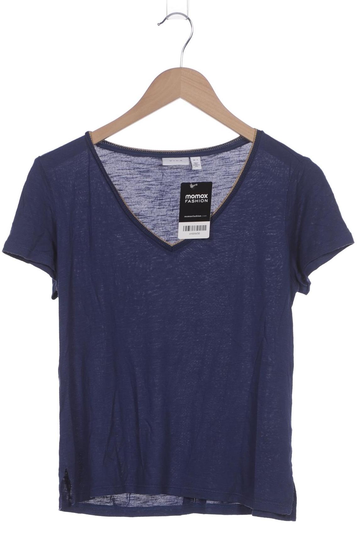

Vila Damen T-Shirt, marineblau, Gr. 36