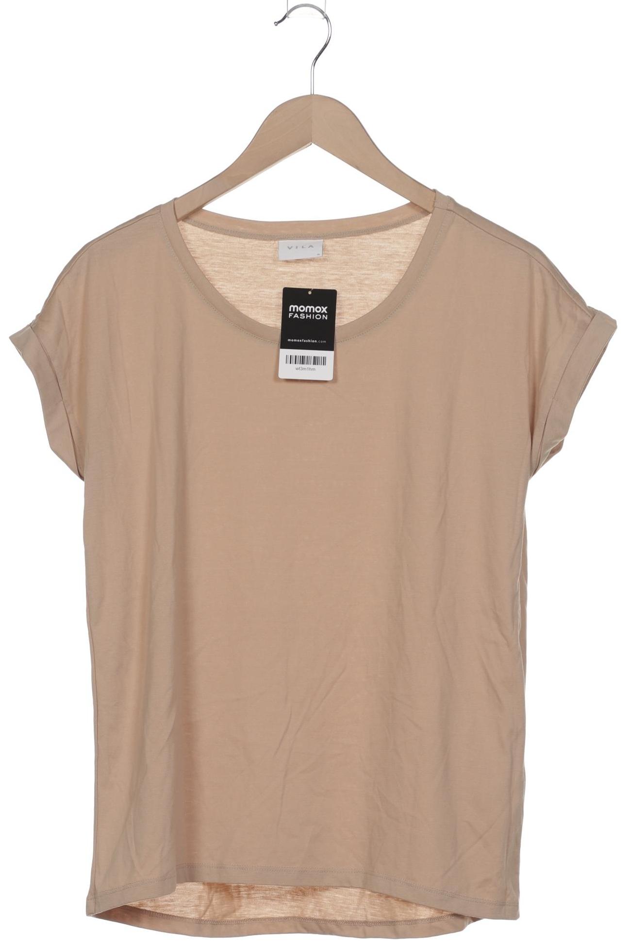 

Vila Damen T-Shirt, beige, Gr. 38
