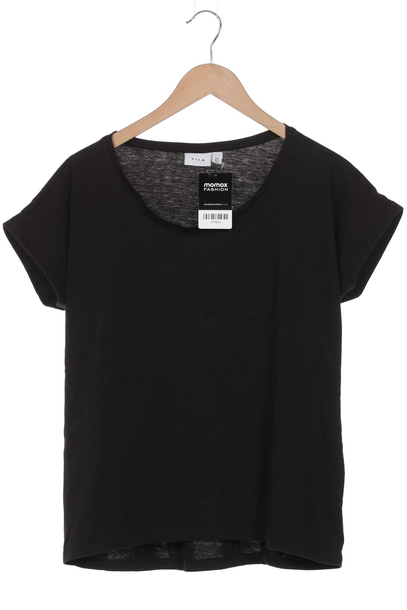 

Vila Damen T-Shirt, schwarz, Gr. 44