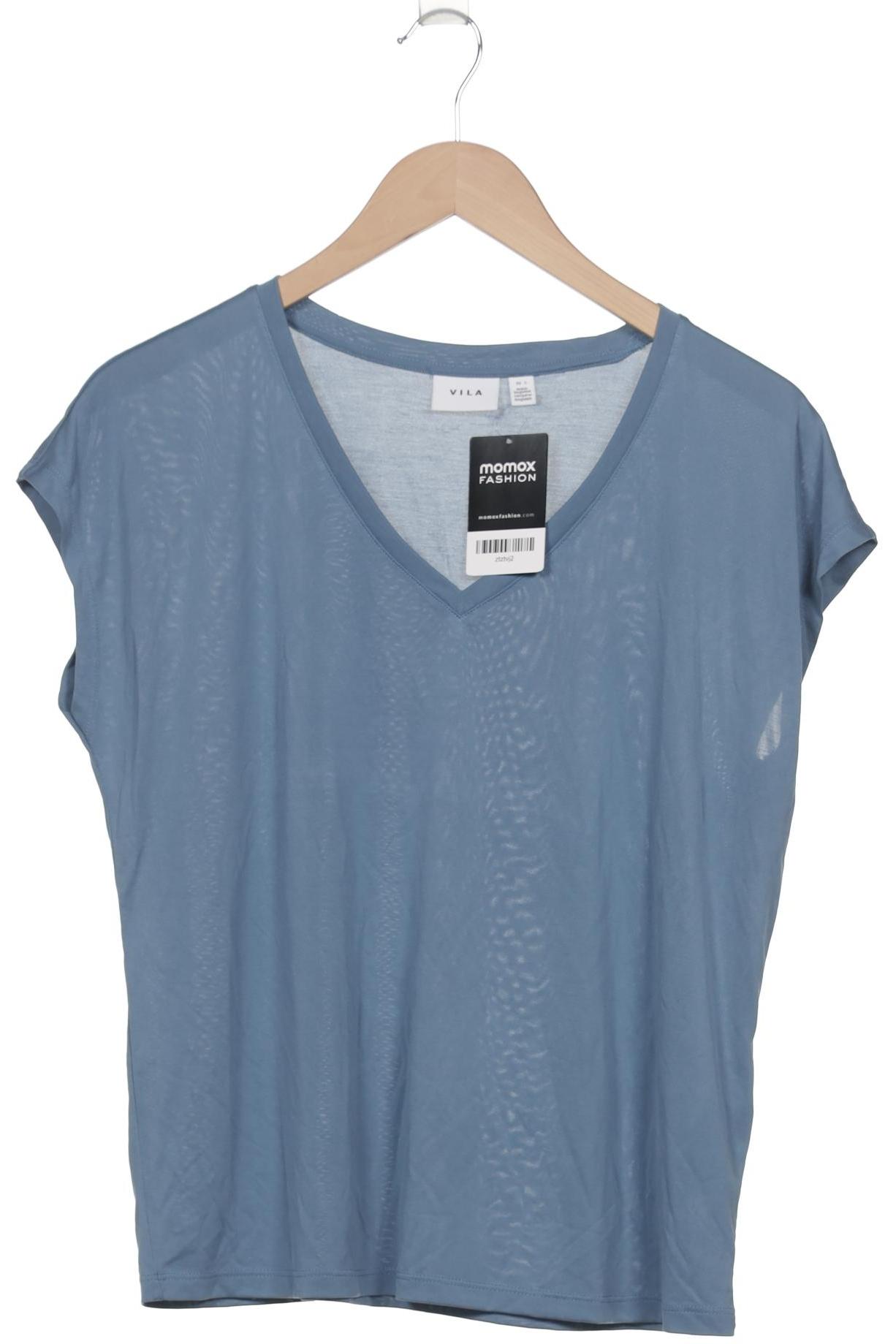 

Vila Damen T-Shirt, blau, Gr. 42