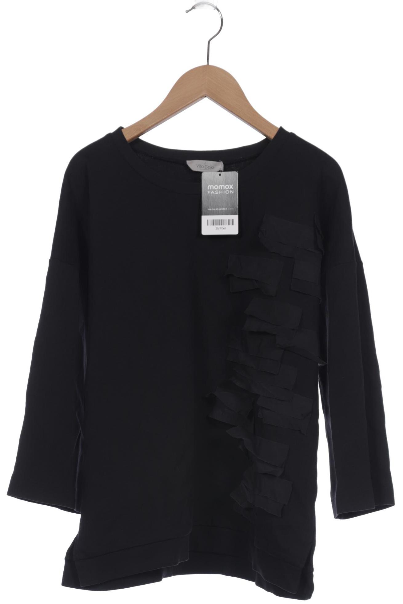 

Villa Gaia Damen Sweatshirt, schwarz, Gr. 36