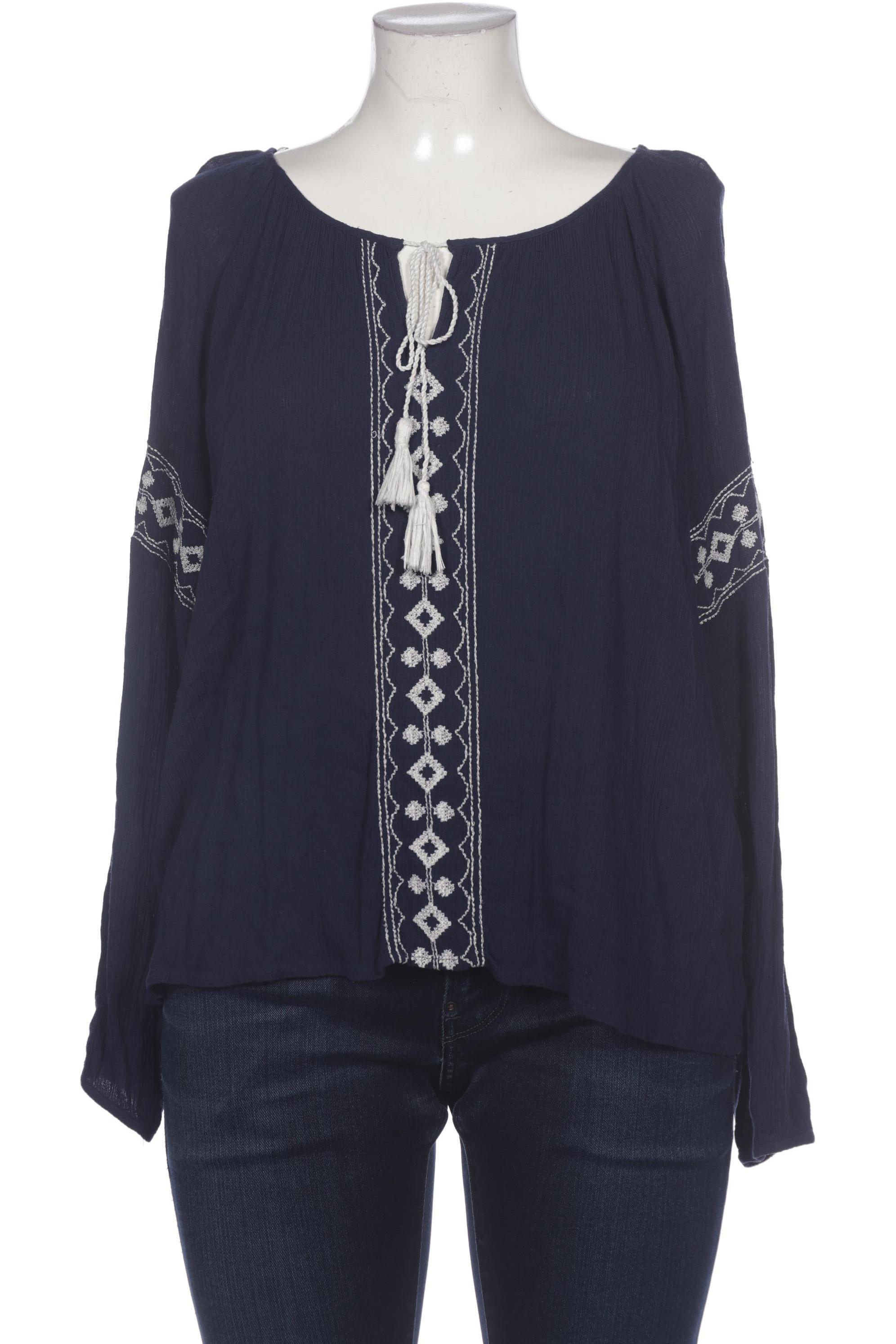 

Villa Gaia Damen Bluse, marineblau, Gr. 42