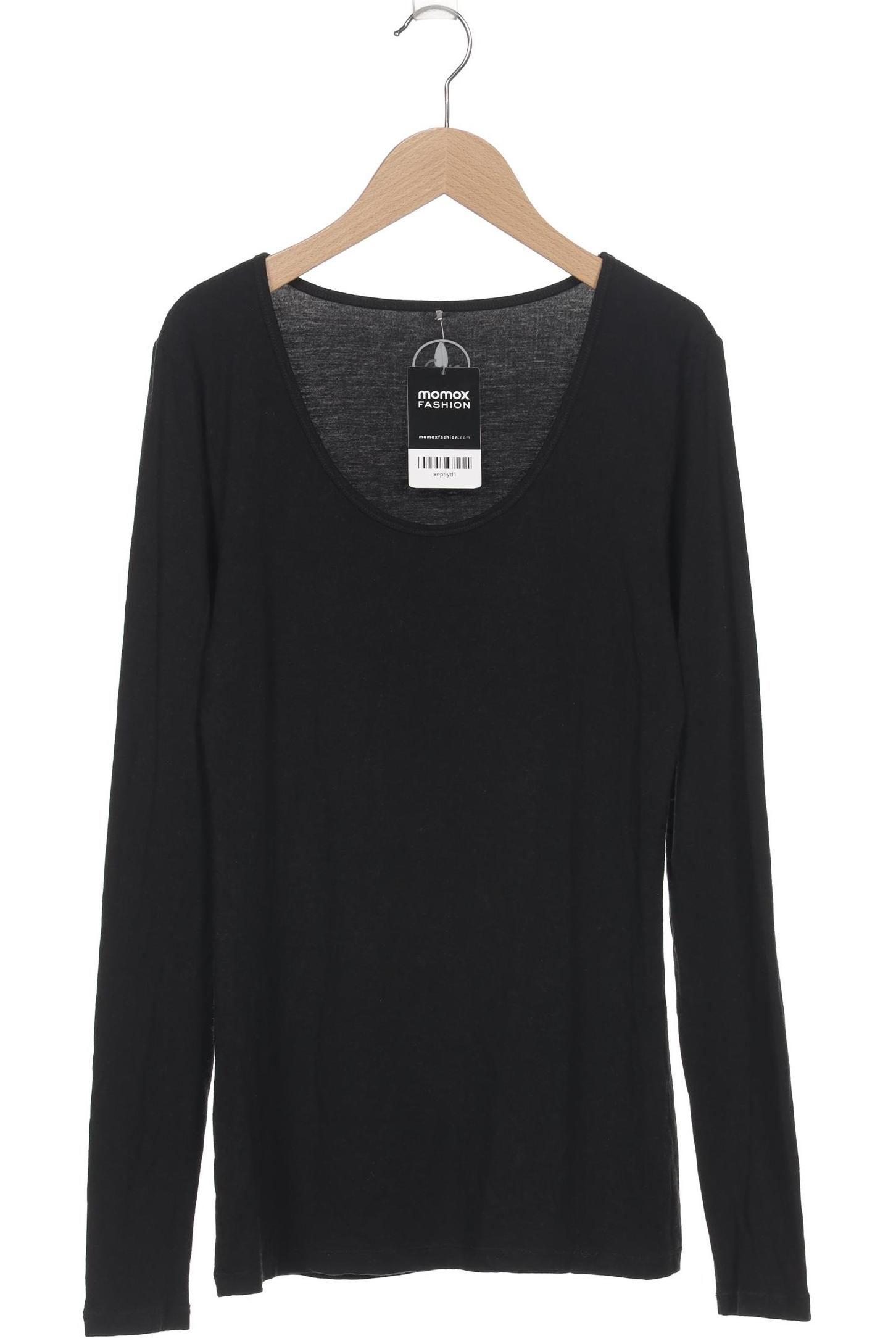 

Villa Gaia Damen Langarmshirt, schwarz, Gr. 38