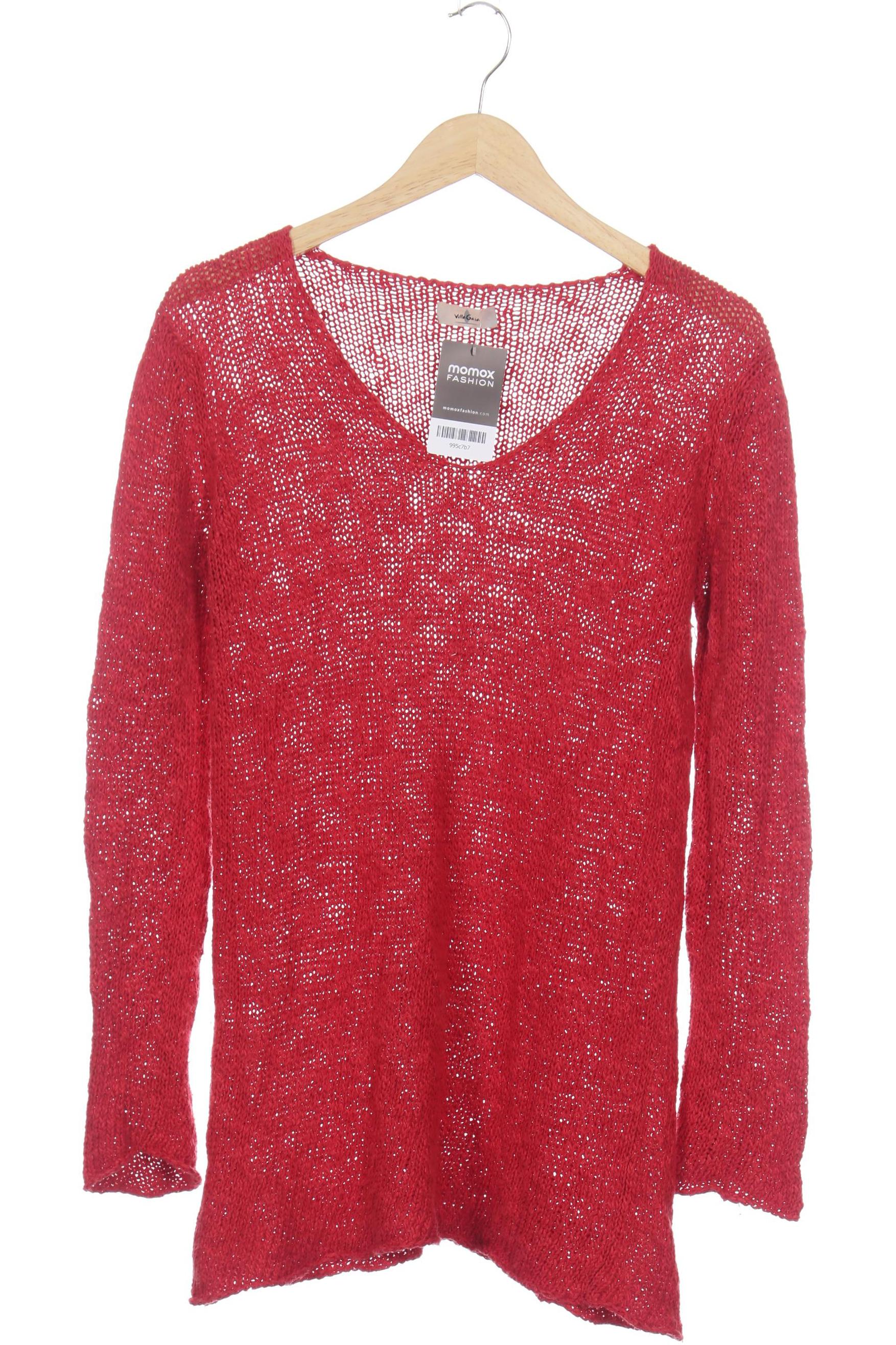 

Villa Gaia Damen Pullover, rot, Gr. 38