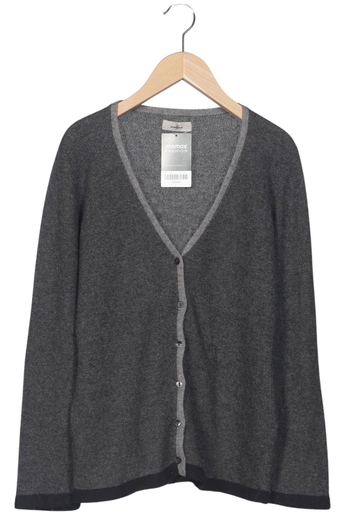

Villa Gaia Damen Strickjacke, grau, Gr. 38