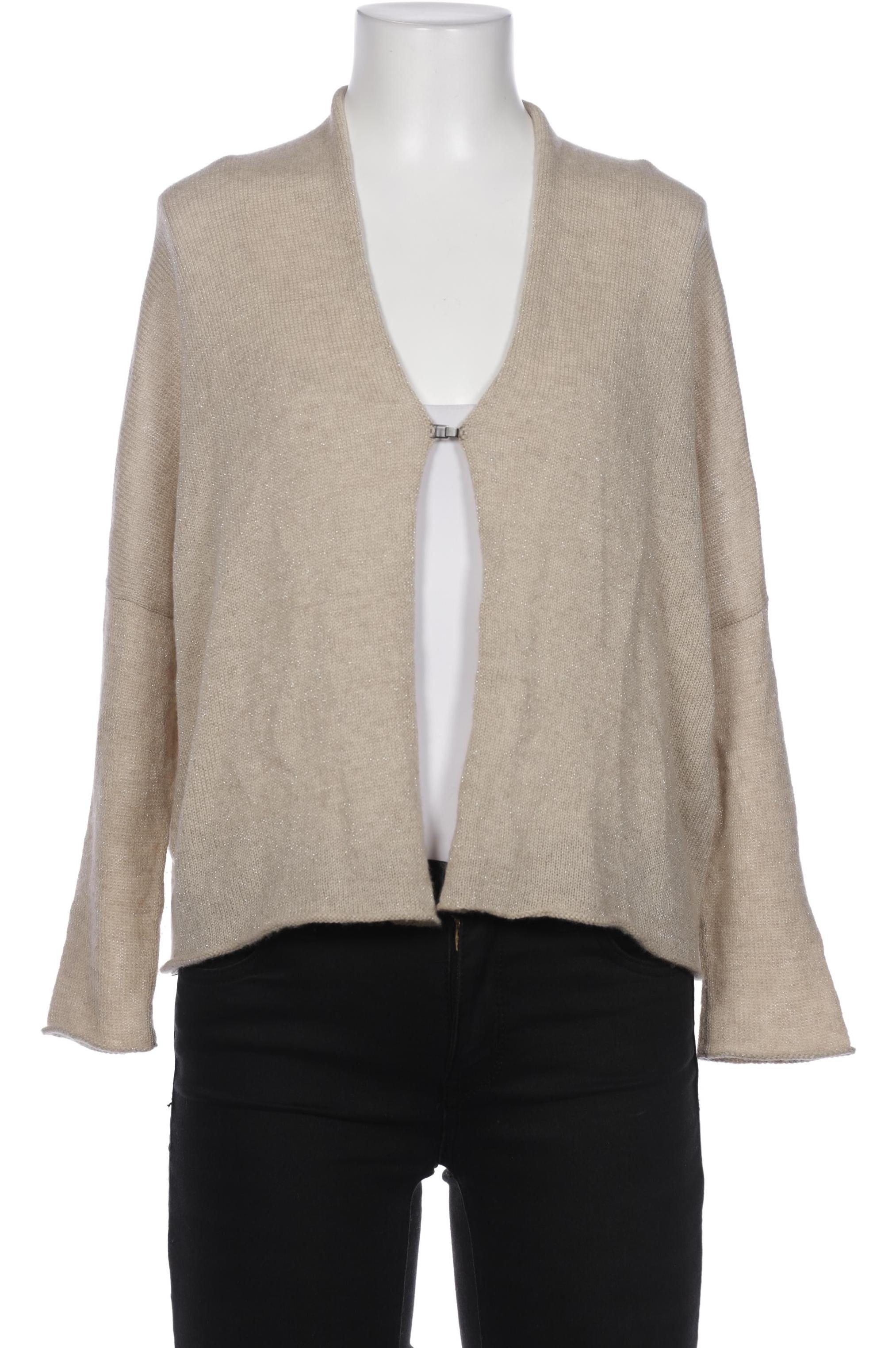 

Villa Gaia Damen Strickjacke, beige, Gr. 36