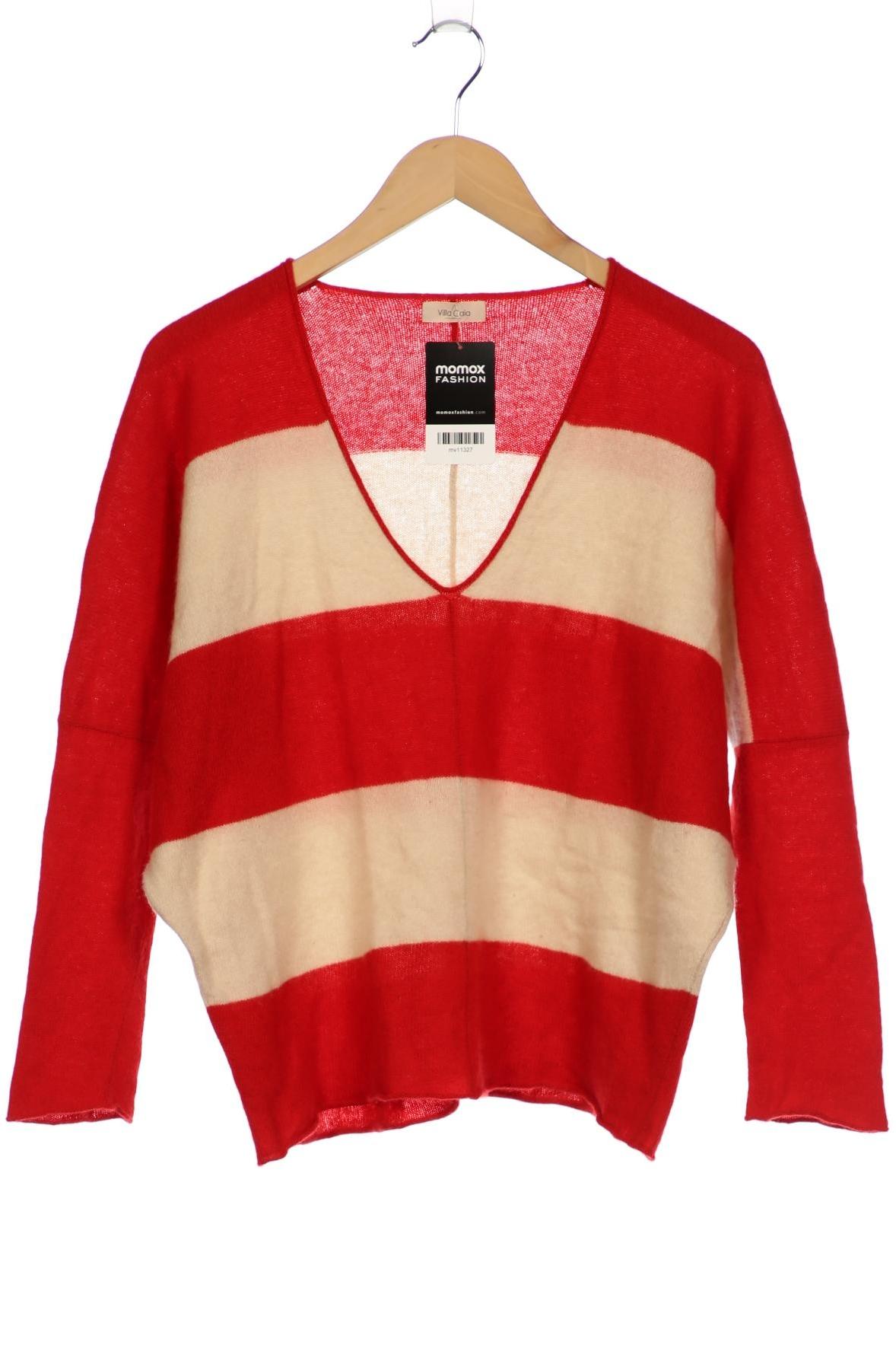 

Villa Gaia Damen Pullover, rot, Gr. 36