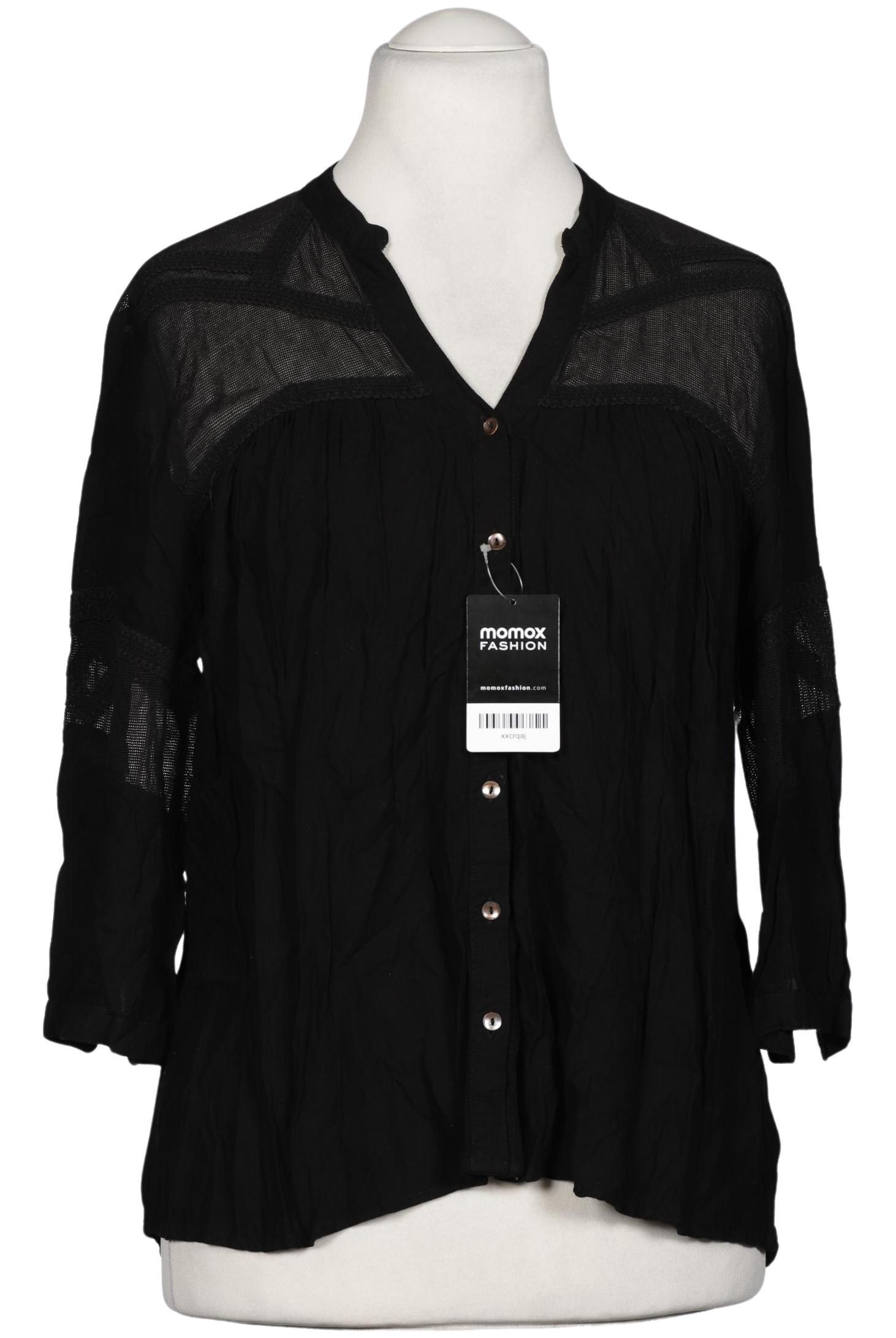 

Villa Gaia Damen Bluse, schwarz, Gr. 42