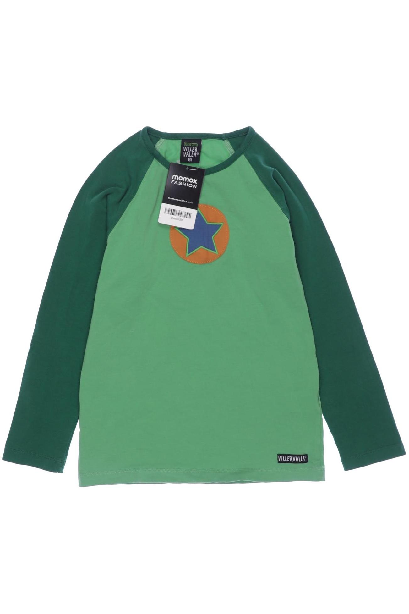 

Villervalla Herren Langarmshirt, grün, Gr. 128