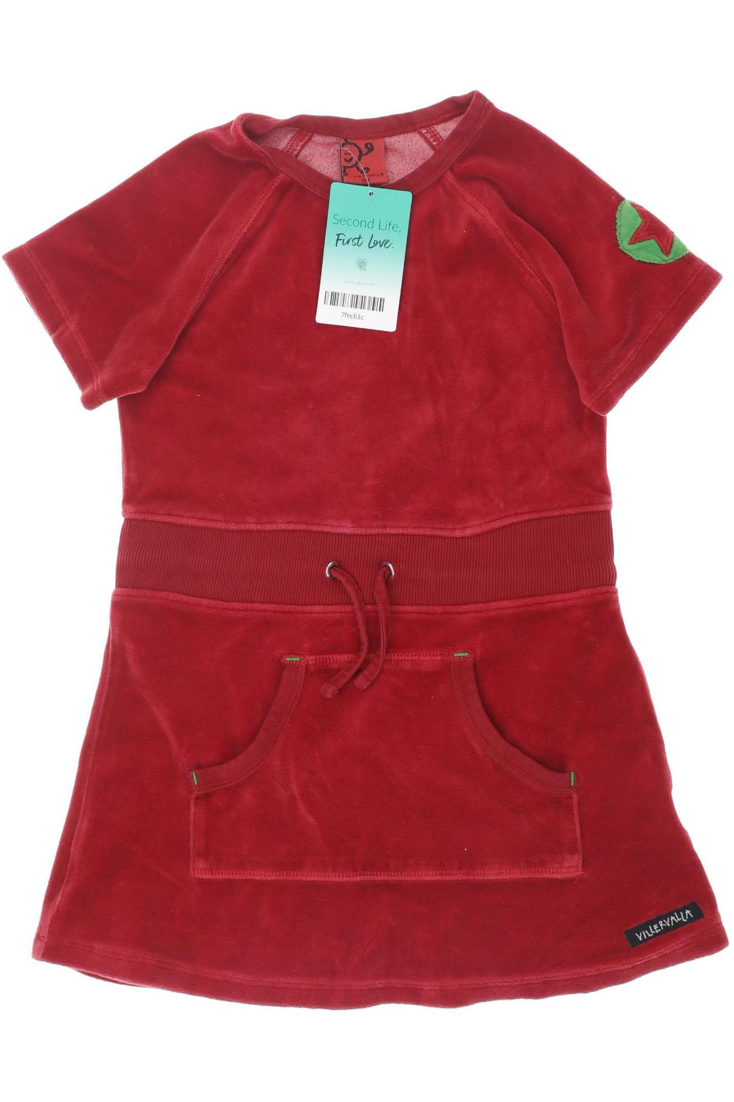 

Villervalla Mädchen Kleid, rot, Gr. 110