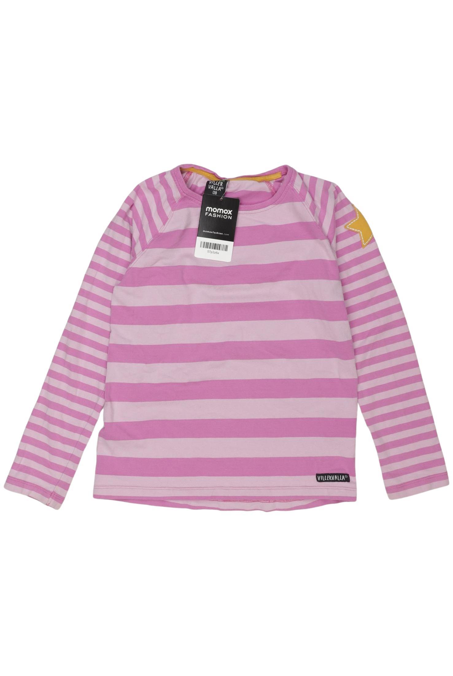 

Villervalla Mädchen Langarmshirt, pink, Gr. 128
