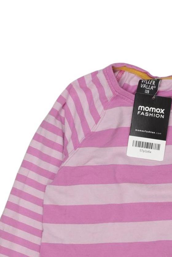 Thumbnail - Villervalla Mädchen Langarmshirt, pink, Gr. 128