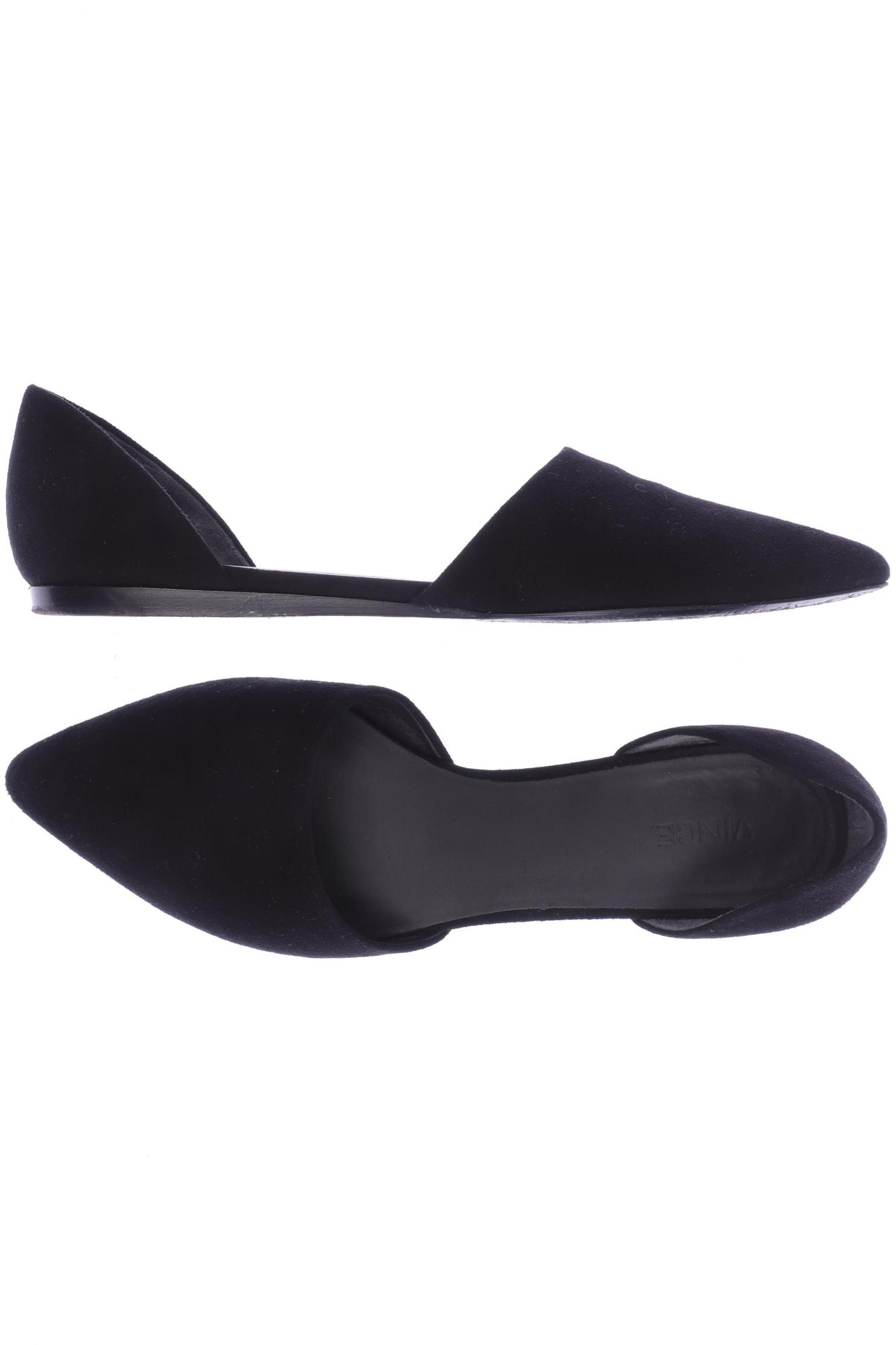 

Vince. Damen Halbschuh, schwarz, Gr. 38.5