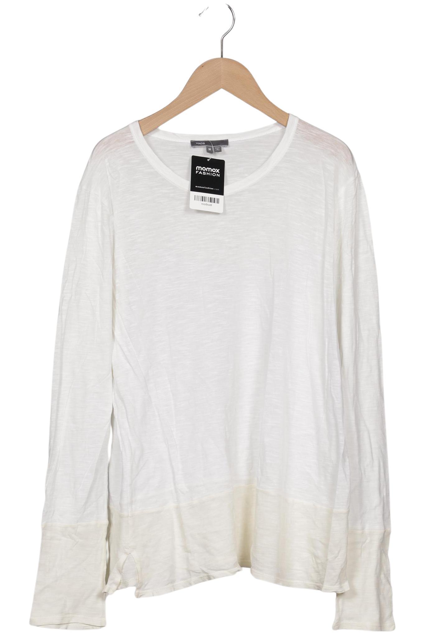 

Vince. Damen Langarmshirt, weiß, Gr. 38