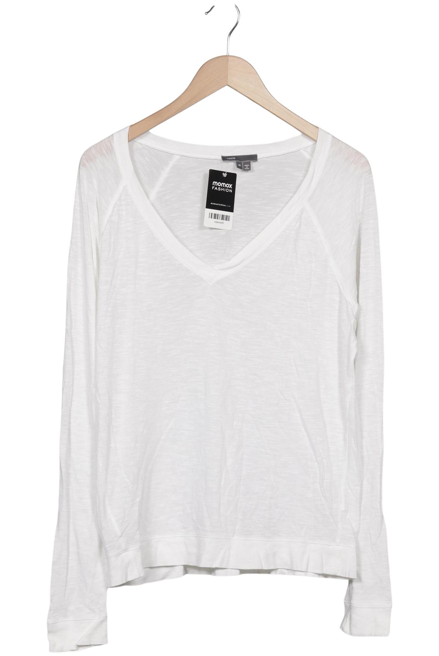 

Vince. Damen Langarmshirt, weiß, Gr. 38