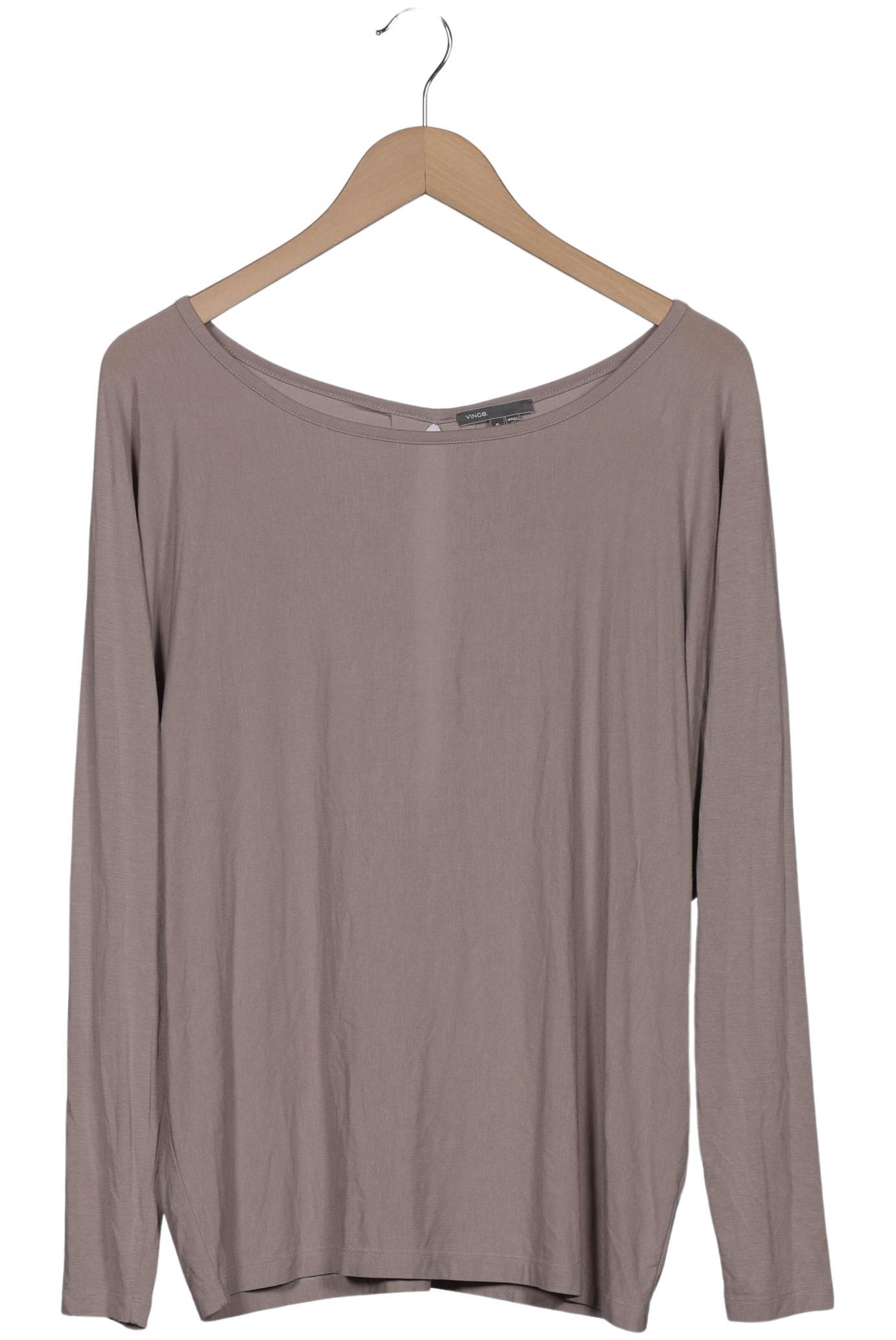 

Vince. Damen Langarmshirt, beige, Gr. 36
