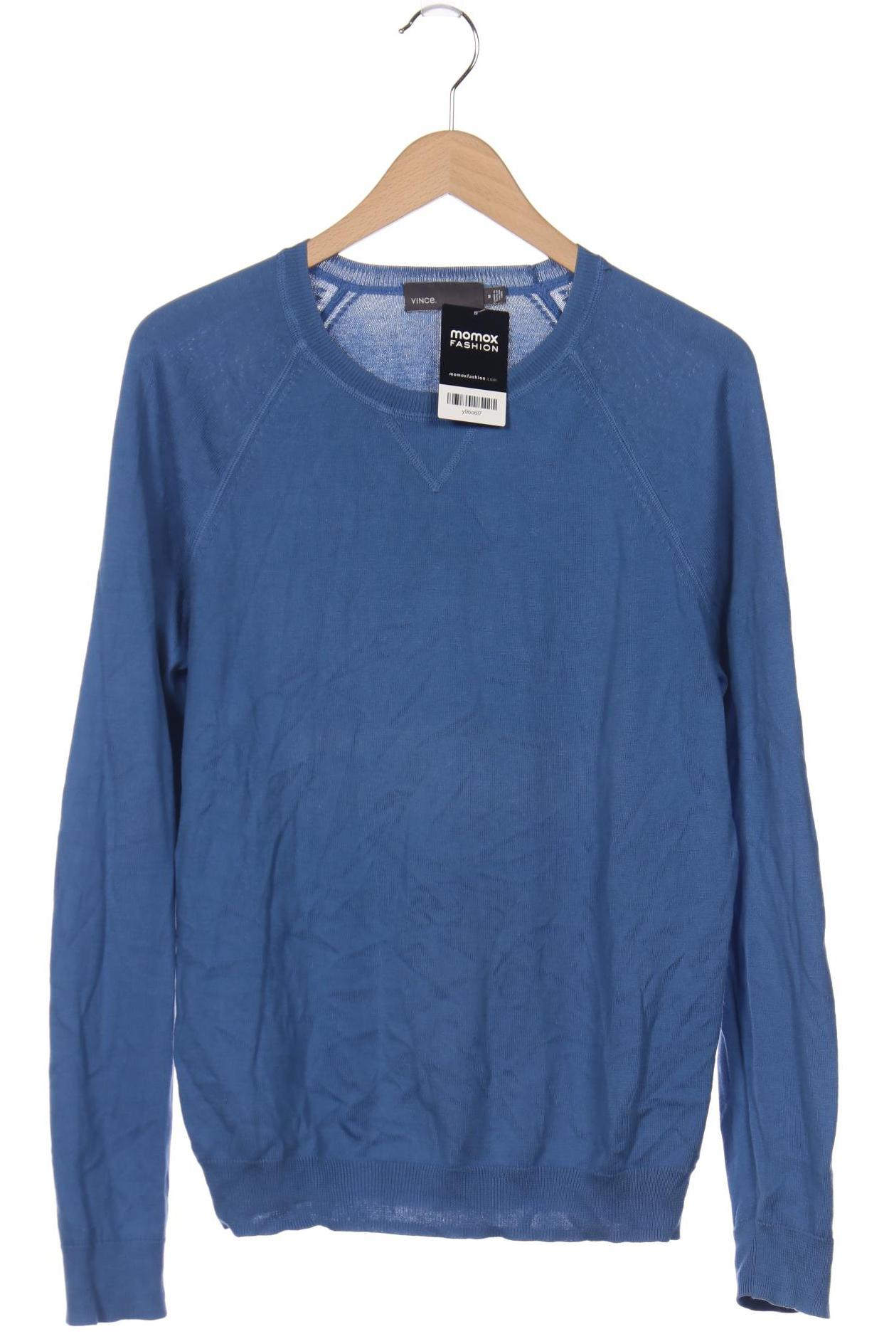 

Vince. Herren Pullover, blau, Gr. 48