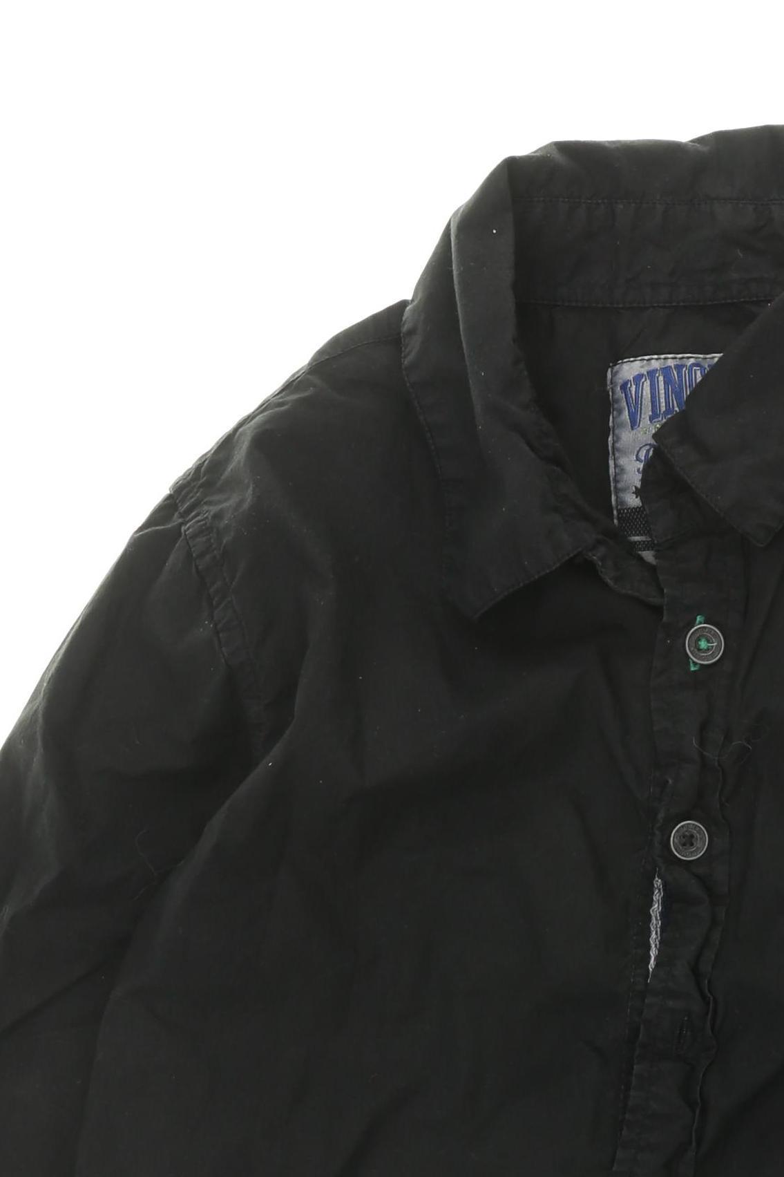 Thumbnail - Vingino Jungen Hemd, schwarz, Gr. 140