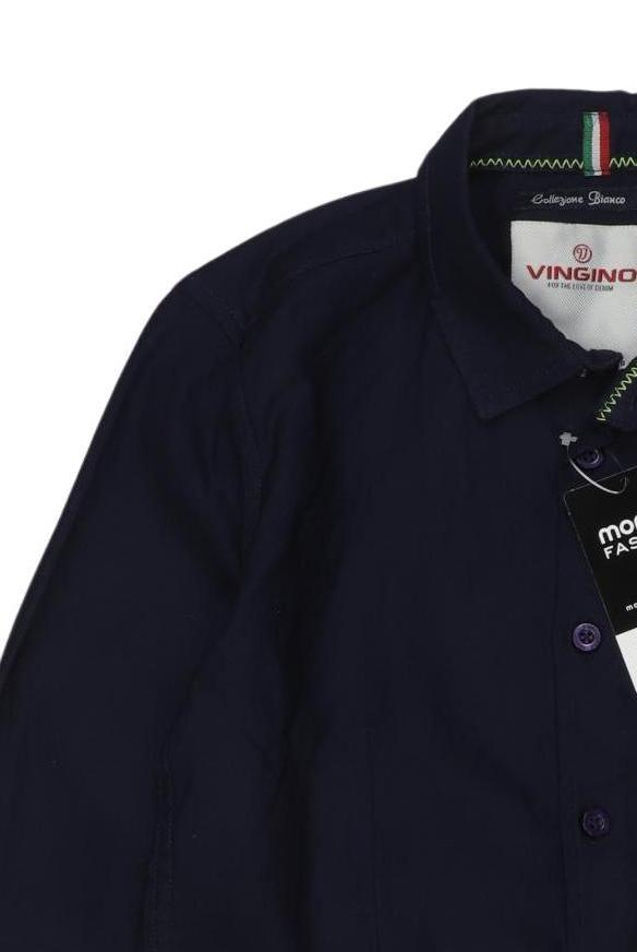 Thumbnail - Vingino Jungen Hemd, marineblau, Gr. 140