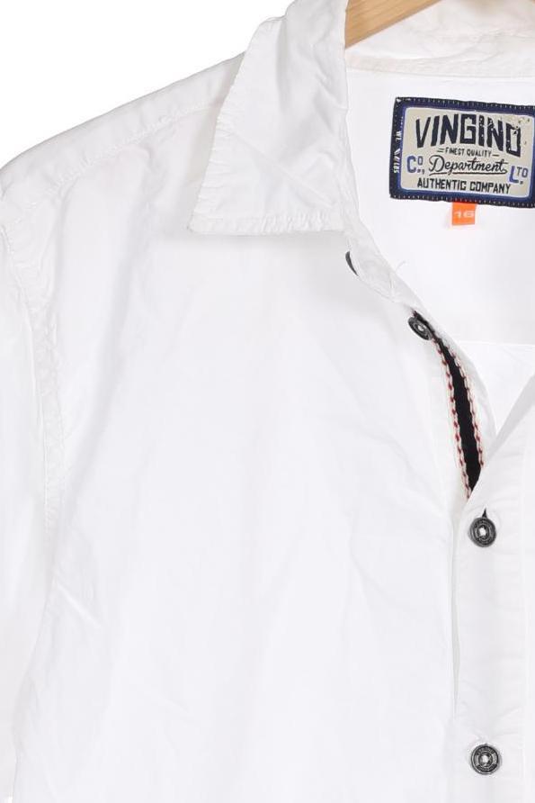 Thumbnail - Vingino Jungen Hemd, weiß, Gr. 176