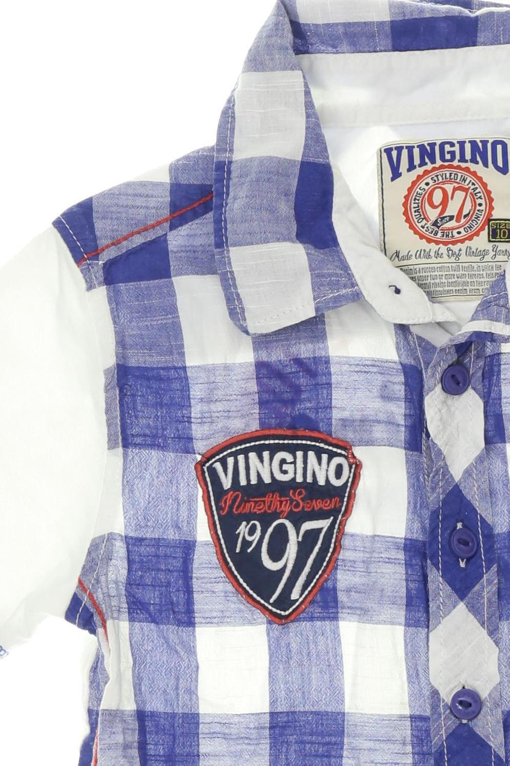 Thumbnail - Vingino Jungen Hemd, blau, Gr. 140