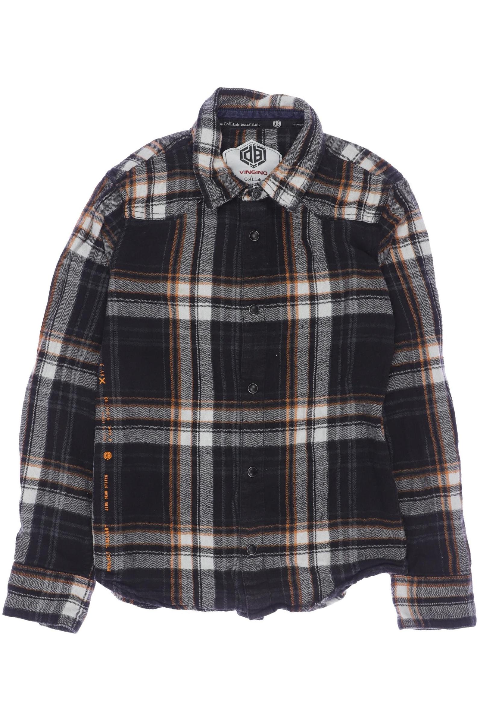 

Vingino Jungen Hemd, schwarz, Gr. 10