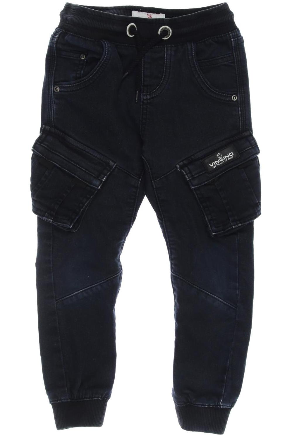 

Vingino Herren Jeans, schwarz, Gr. 110