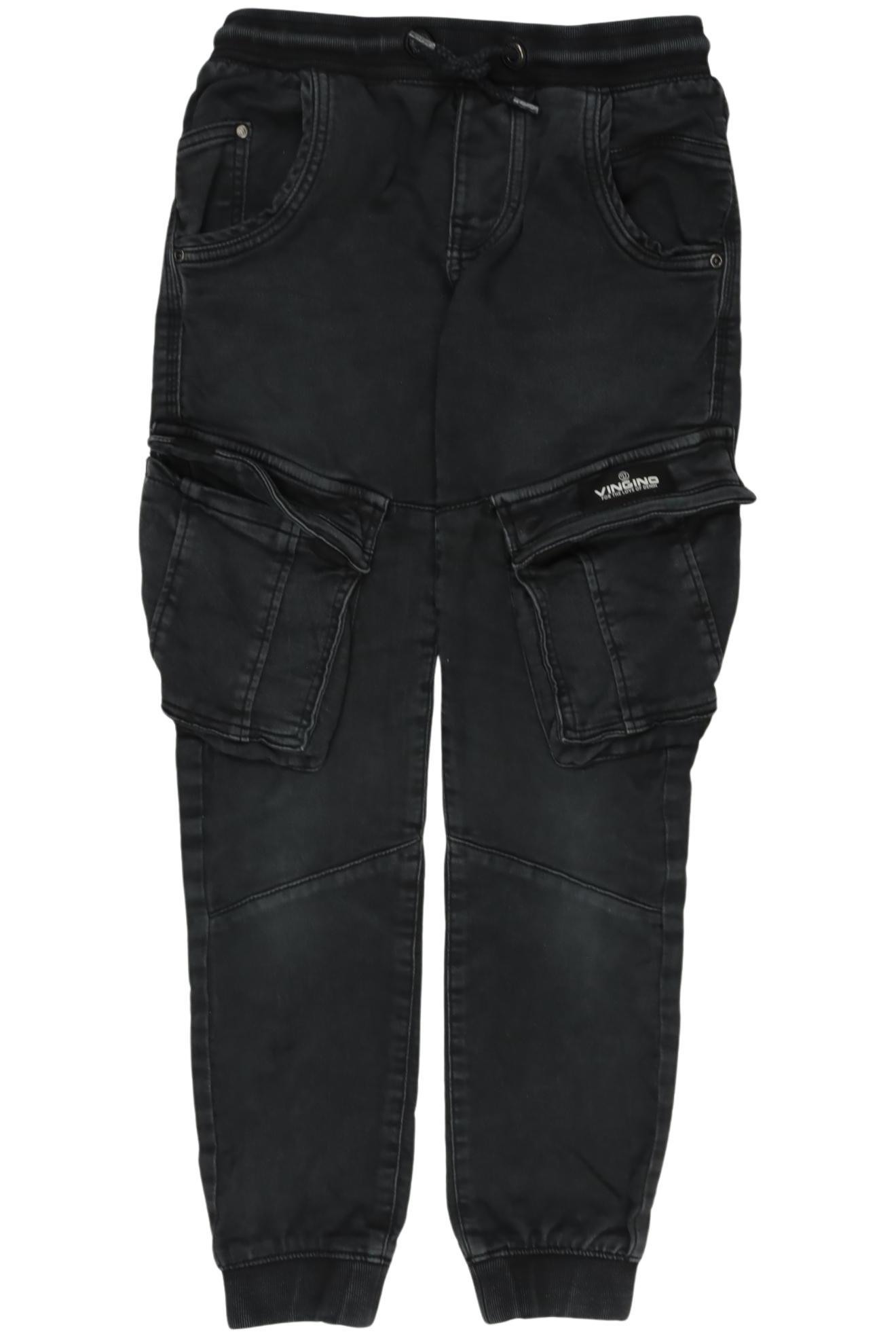 

Vingino Jungen Jeans, schwarz, Gr. 152