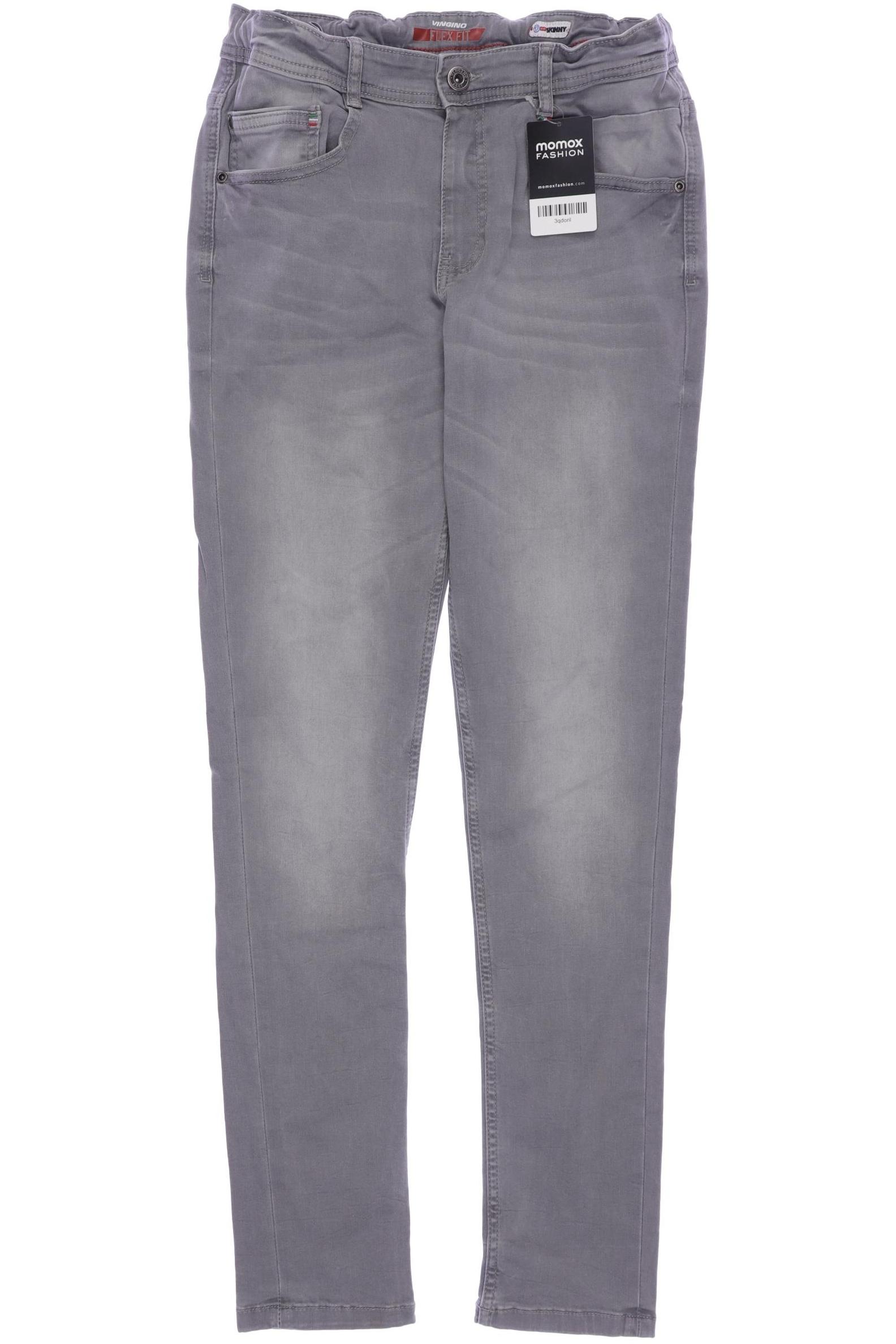 

Vingino Herren Jeans, grau, Gr. 176