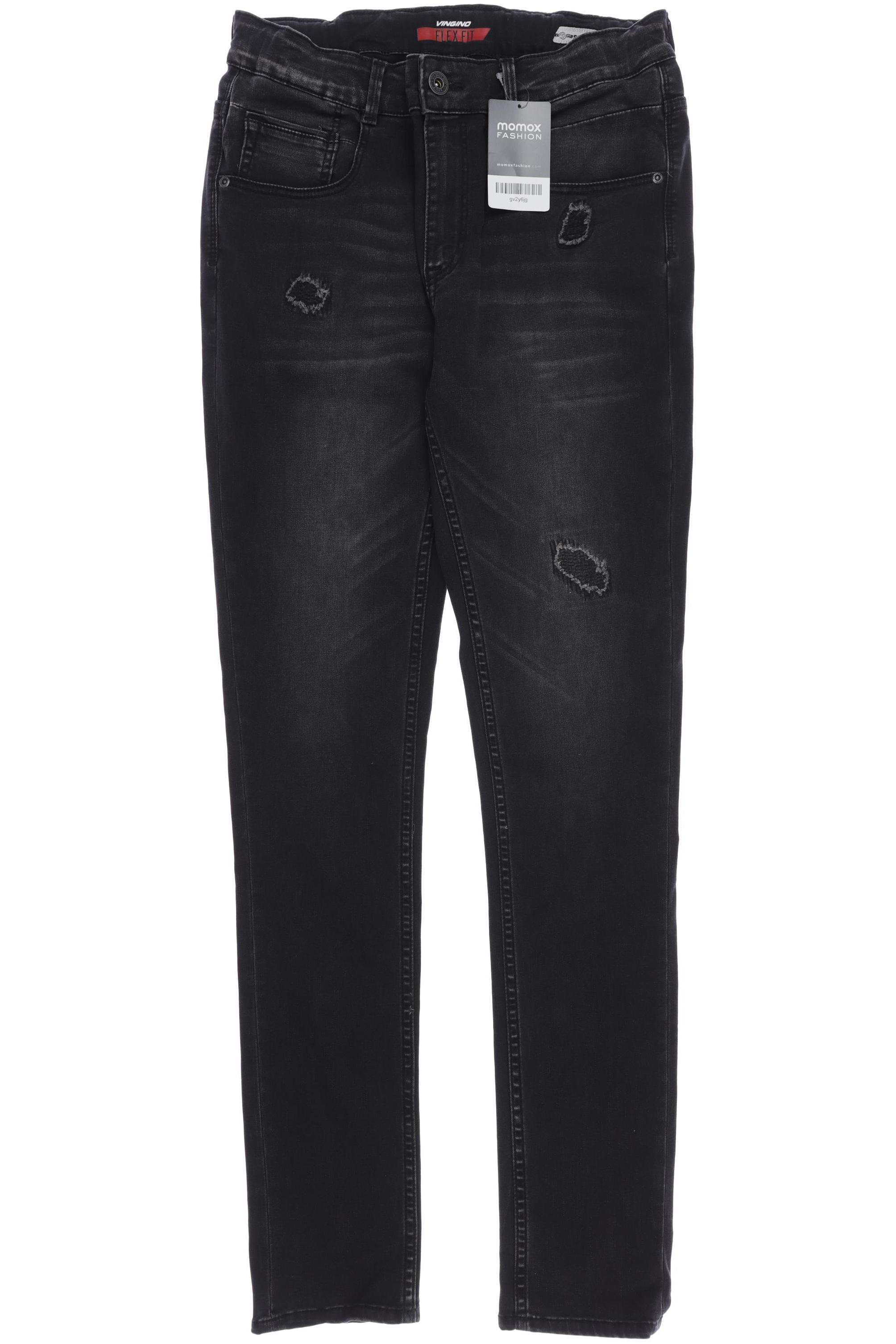 

Vingino Herren Jeans, schwarz, Gr. 176