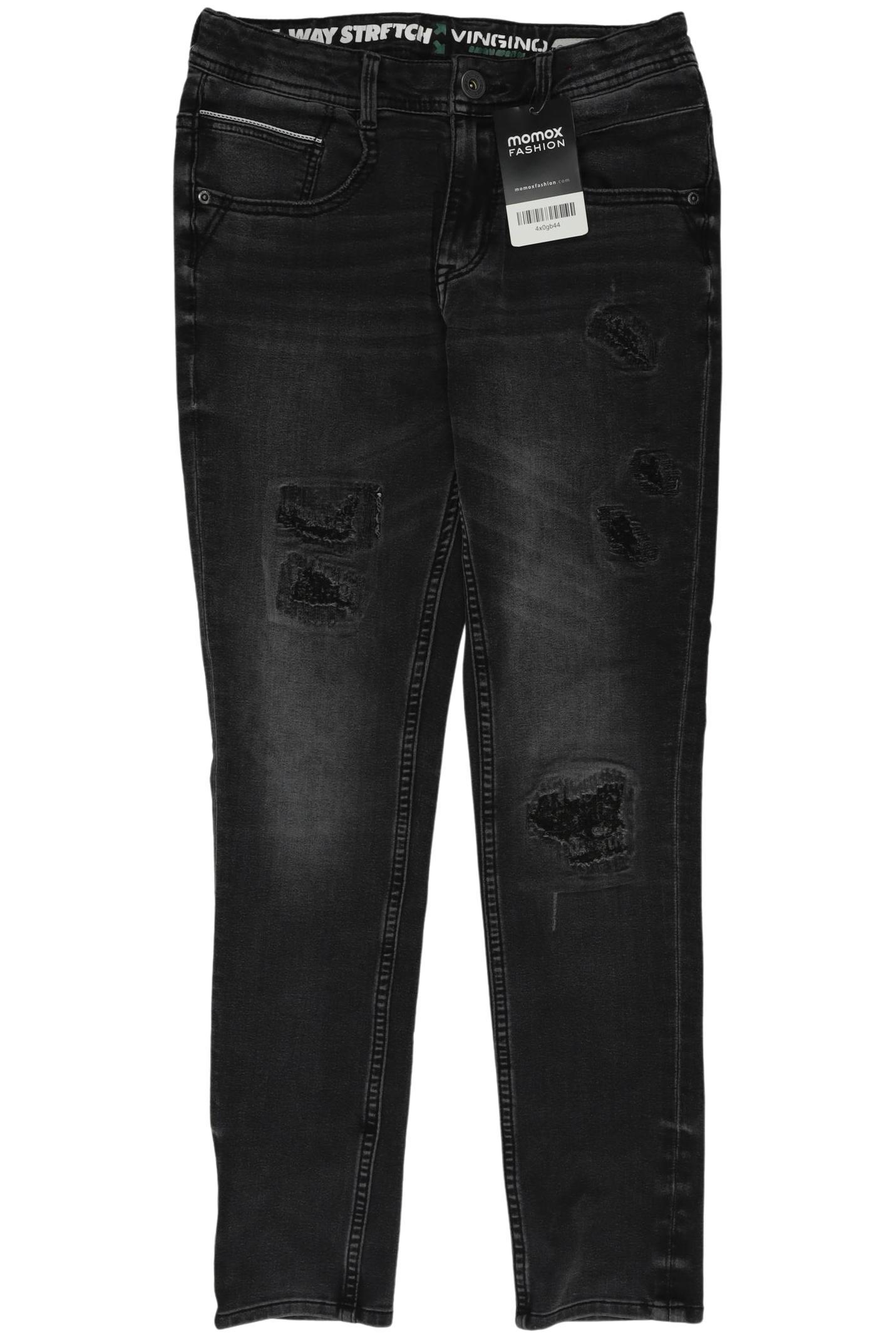 

Vingino Jungen Jeans, schwarz, Gr. 158