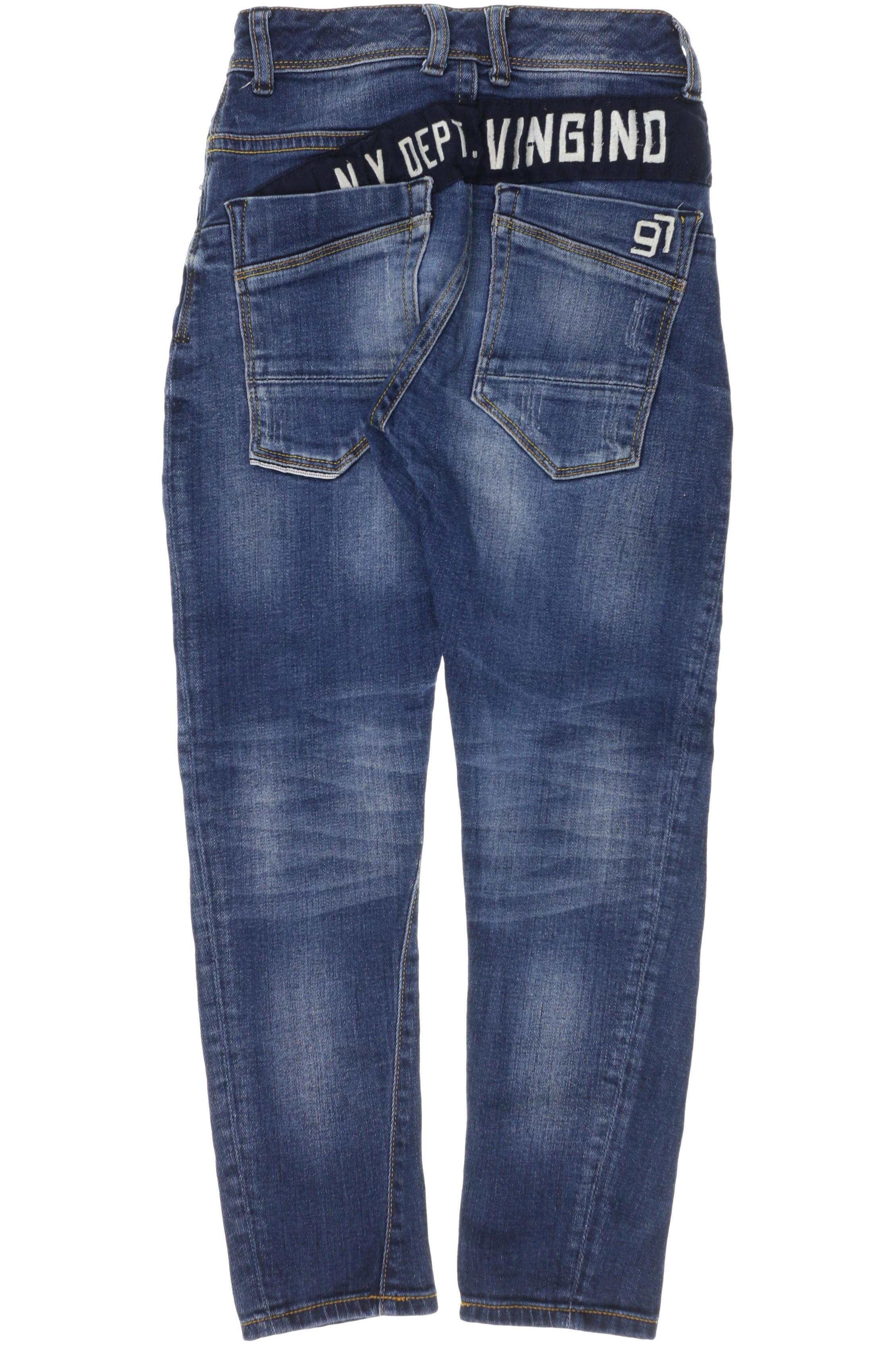 Thumbnail - Vingino Jungen Jeans, blau, Gr. 128