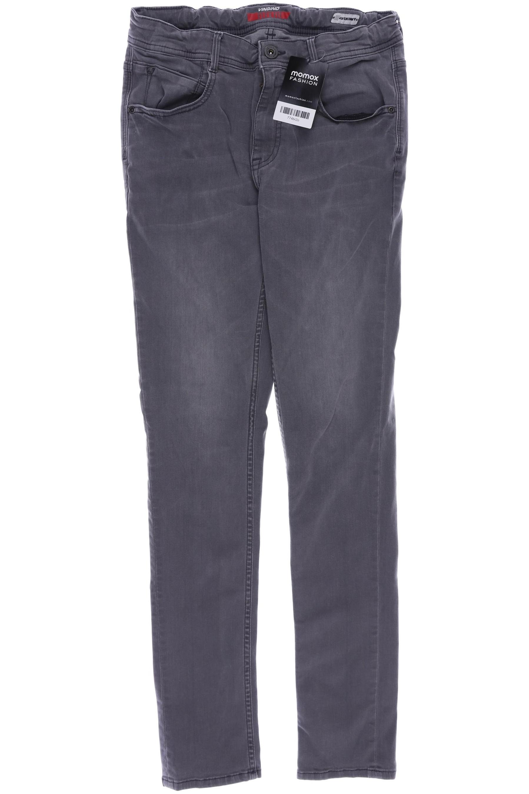 

Vingino Herren Jeans, grau, Gr. 176