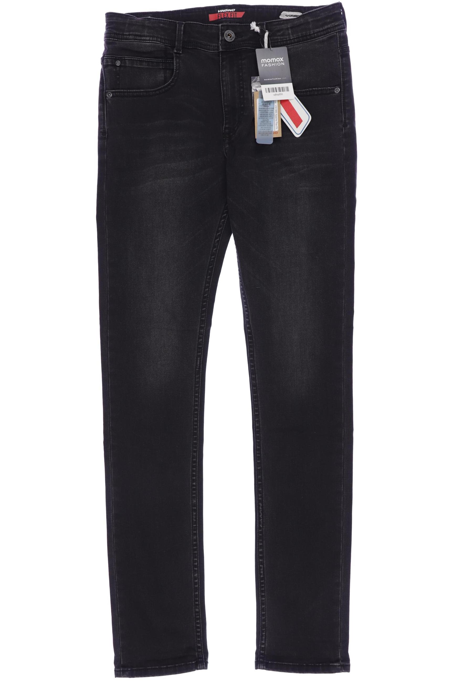 

Vingino Herren Jeans, schwarz, Gr. 176