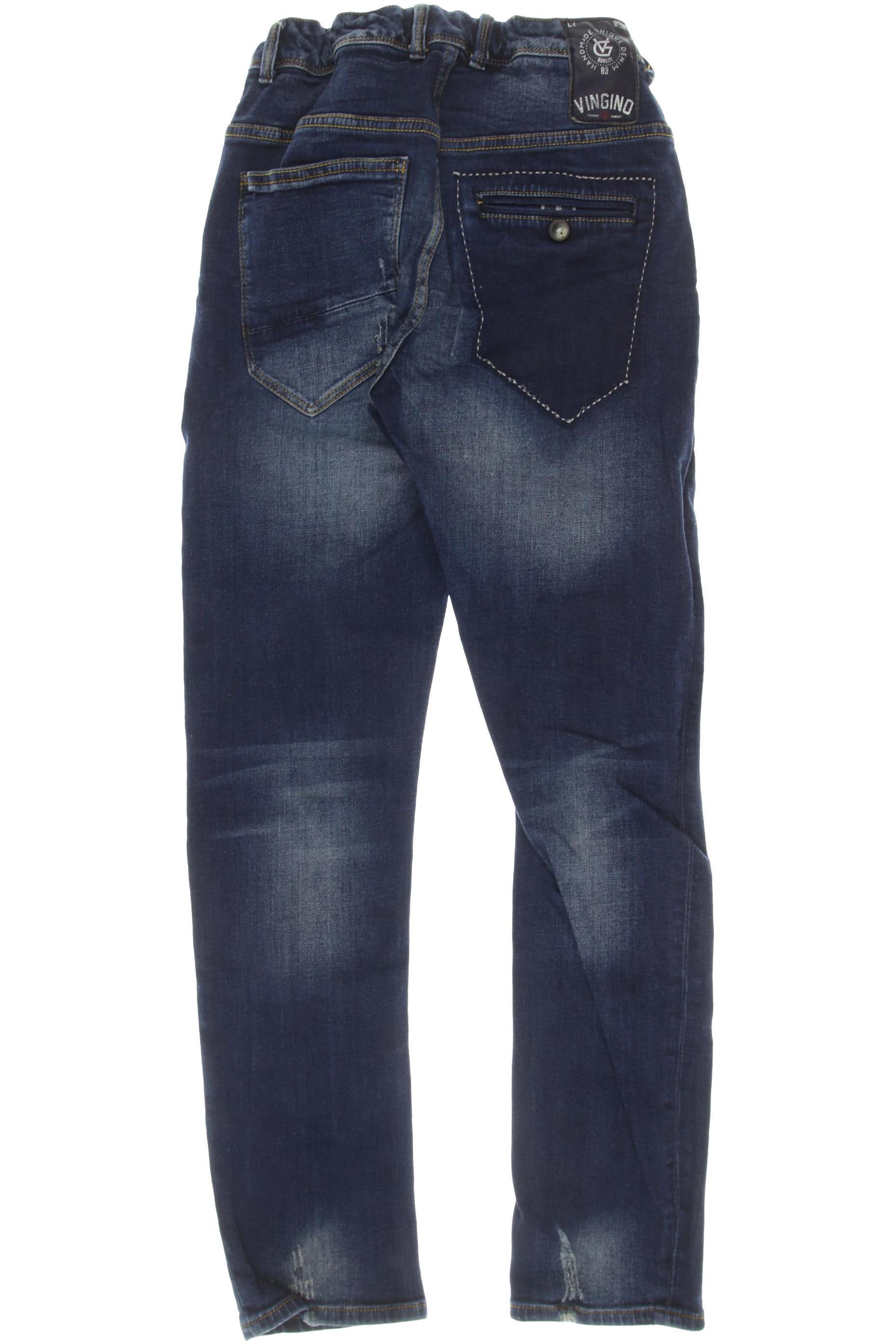 Thumbnail - Vingino Jungen Jeans, marineblau, Gr. 164