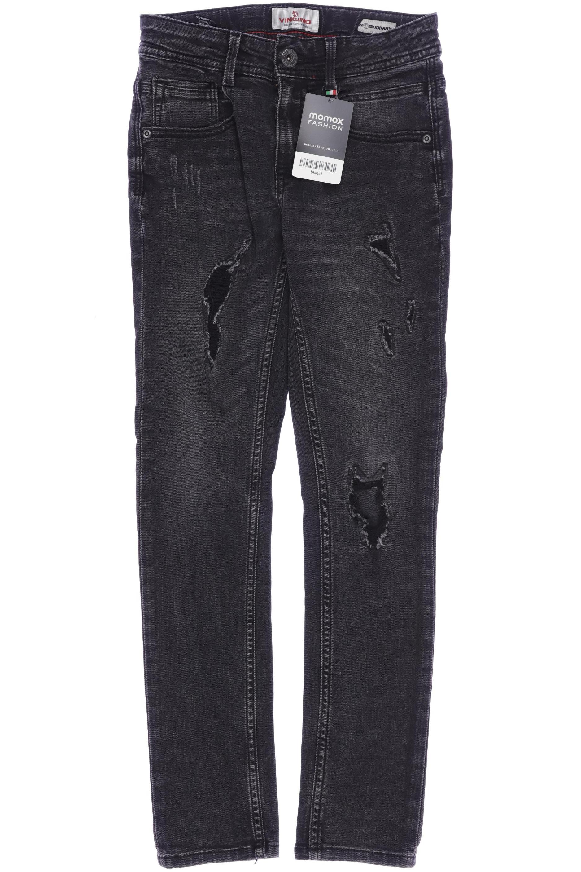

Vingino Herren Jeans, schwarz, Gr. 146