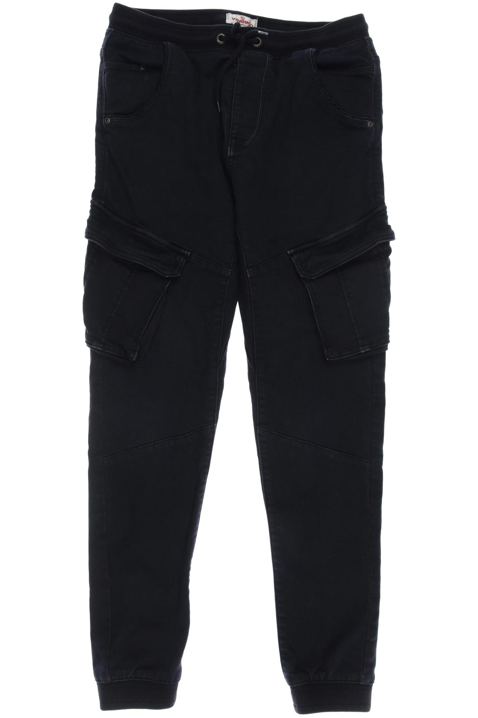 

Vingino Herren Jeans, schwarz, Gr. 176