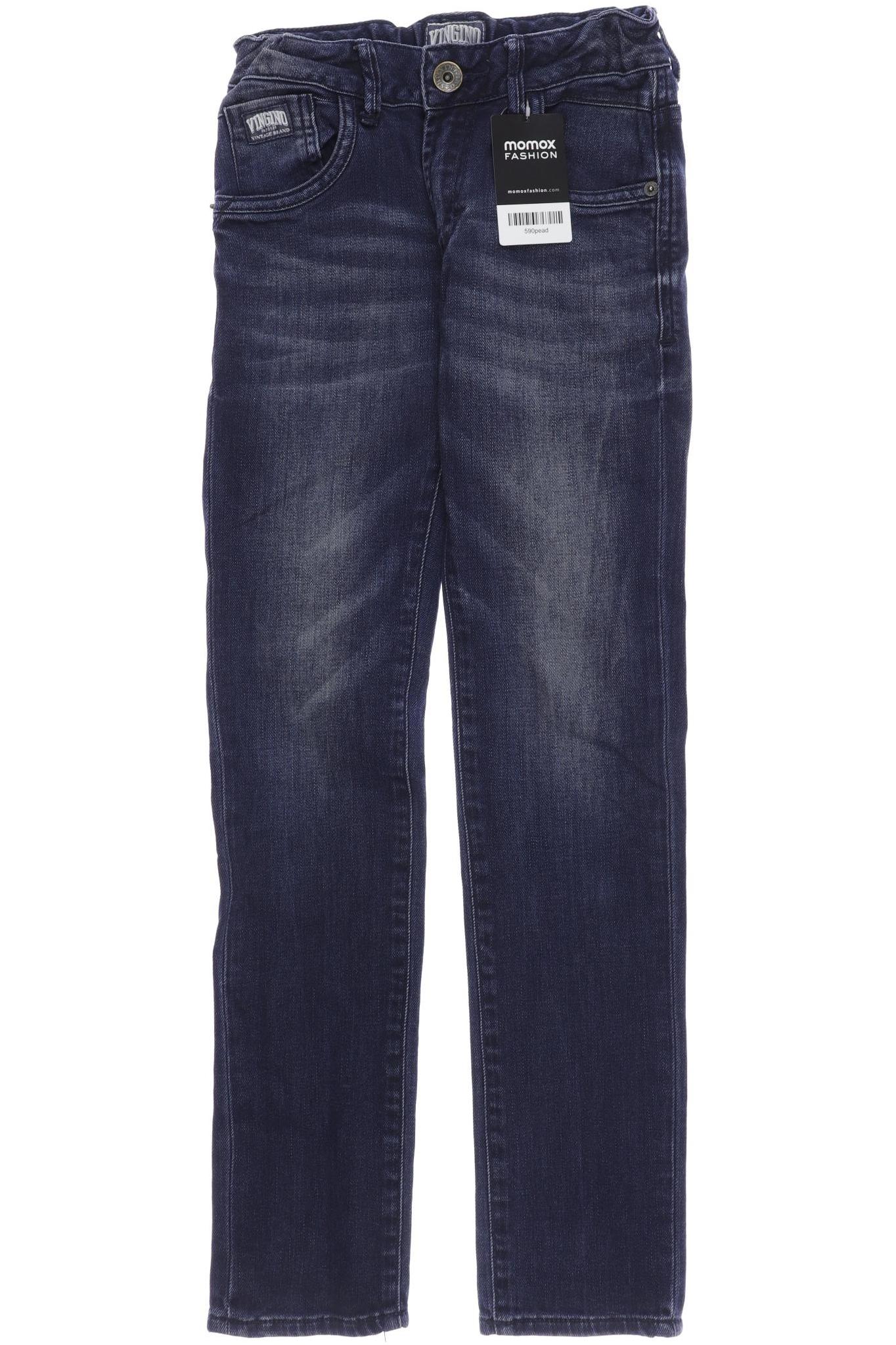 

Vingino Herren Jeans, marineblau, Gr. 140