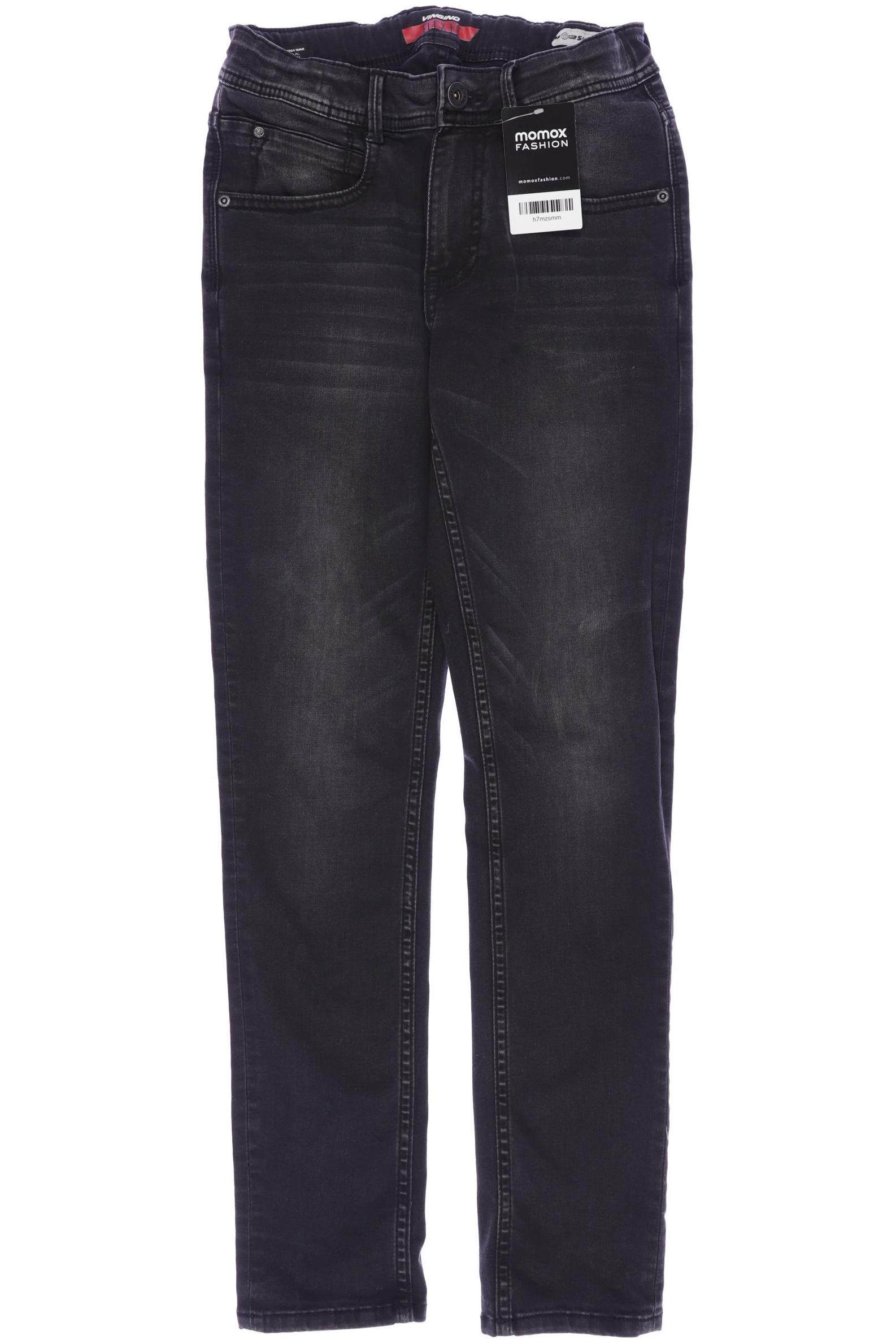 

Vingino Herren Jeans, schwarz, Gr. 152