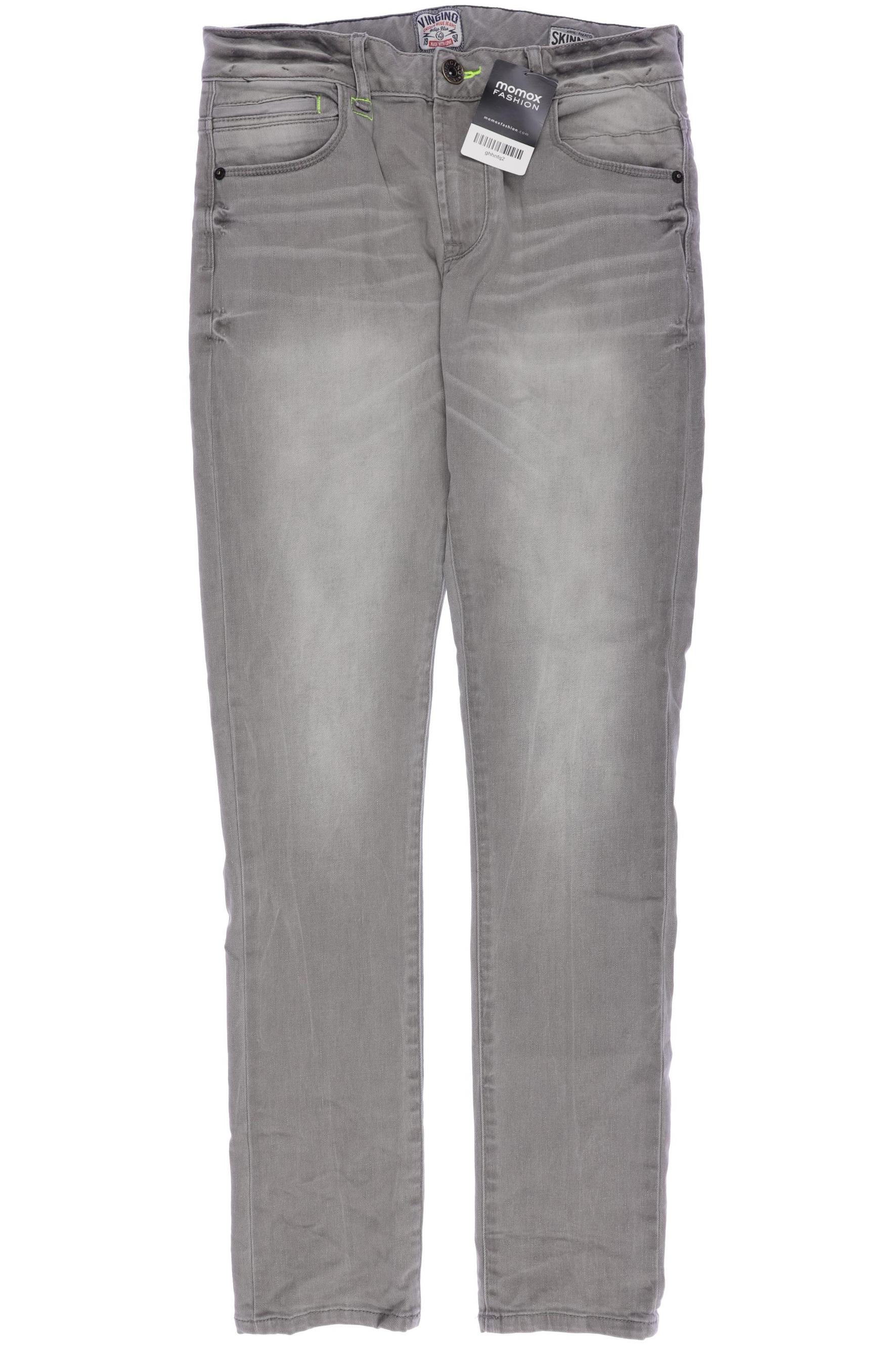

Vingino Herren Jeans, grau, Gr. 176