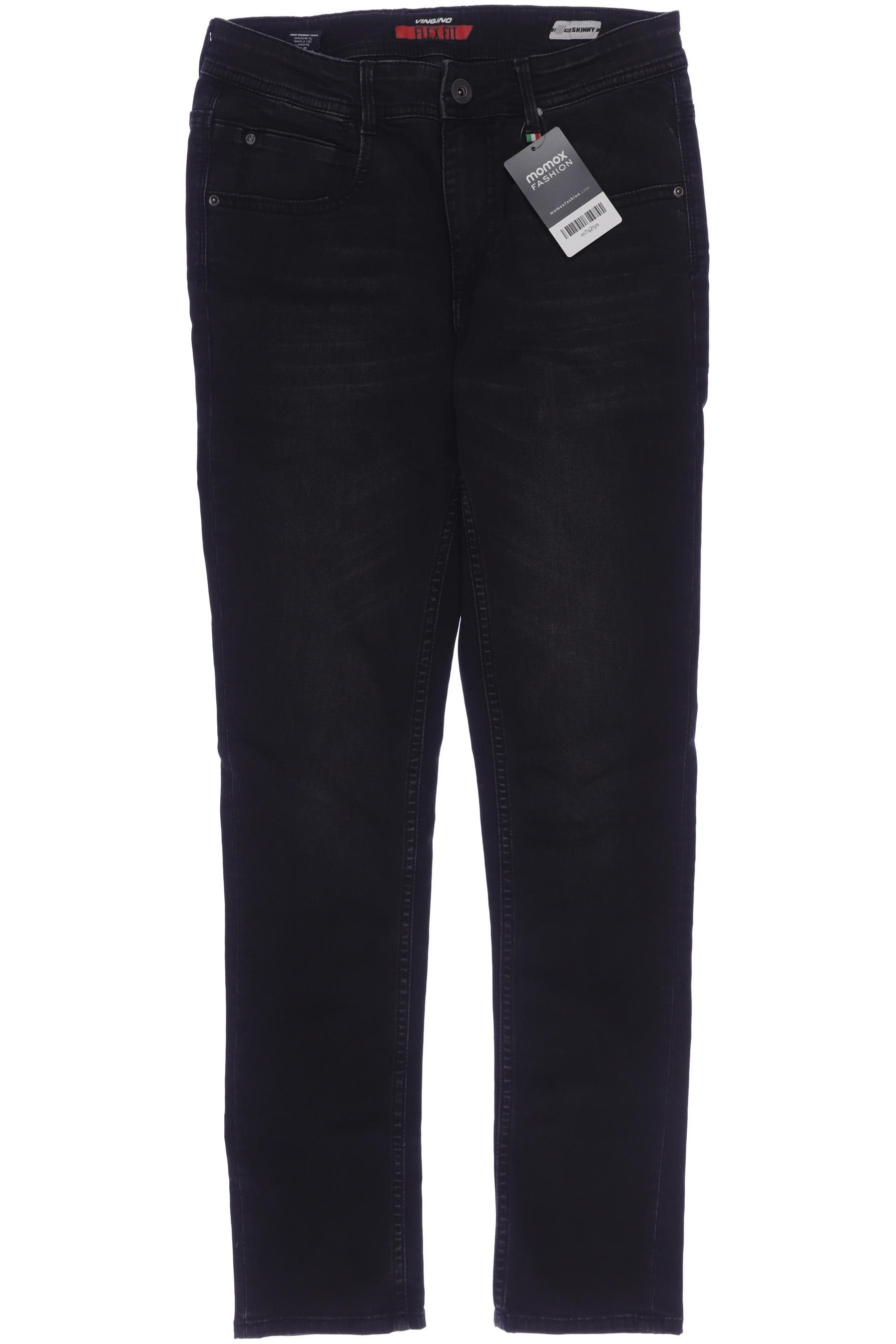 

Vingino Herren Jeans, schwarz, Gr. 170