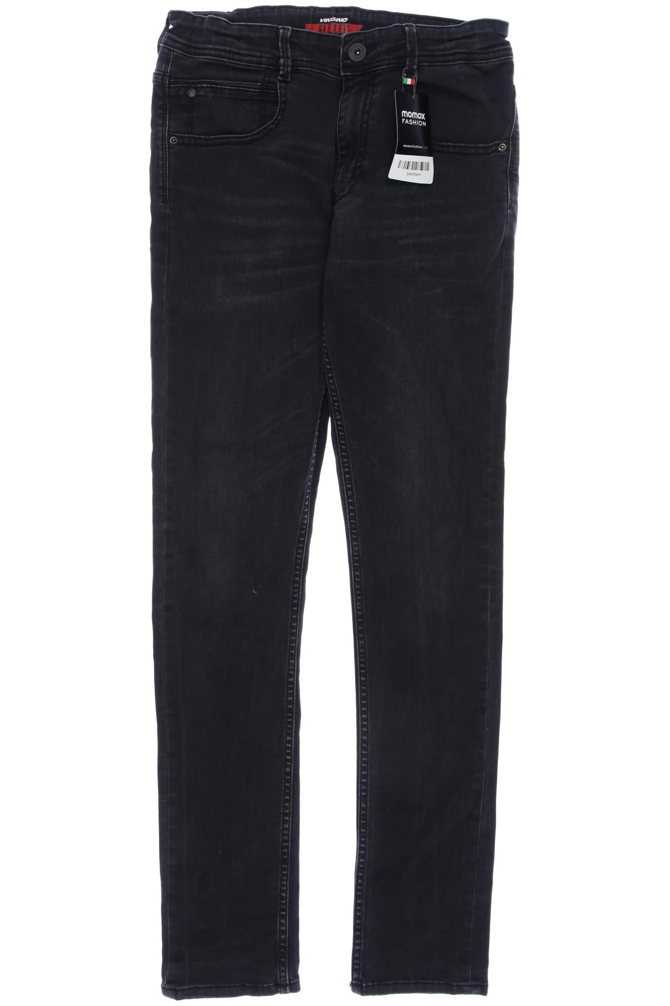 

Vingino Herren Jeans, schwarz, Gr. 176