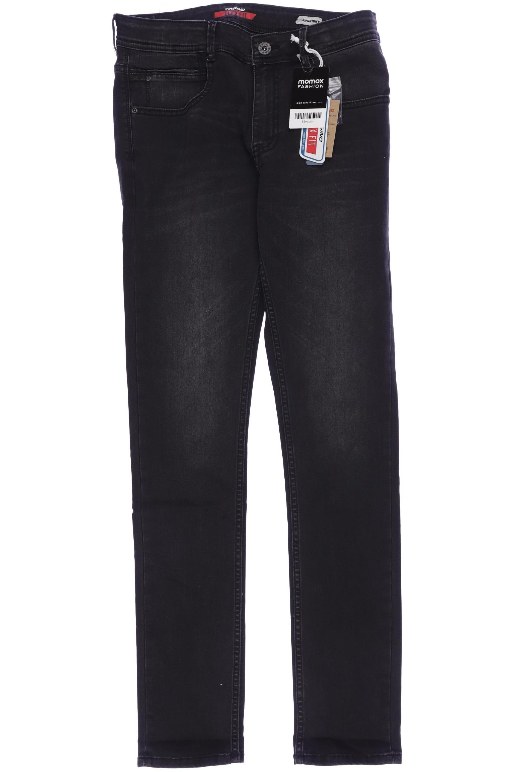 

Vingino Herren Jeans, schwarz, Gr. 176
