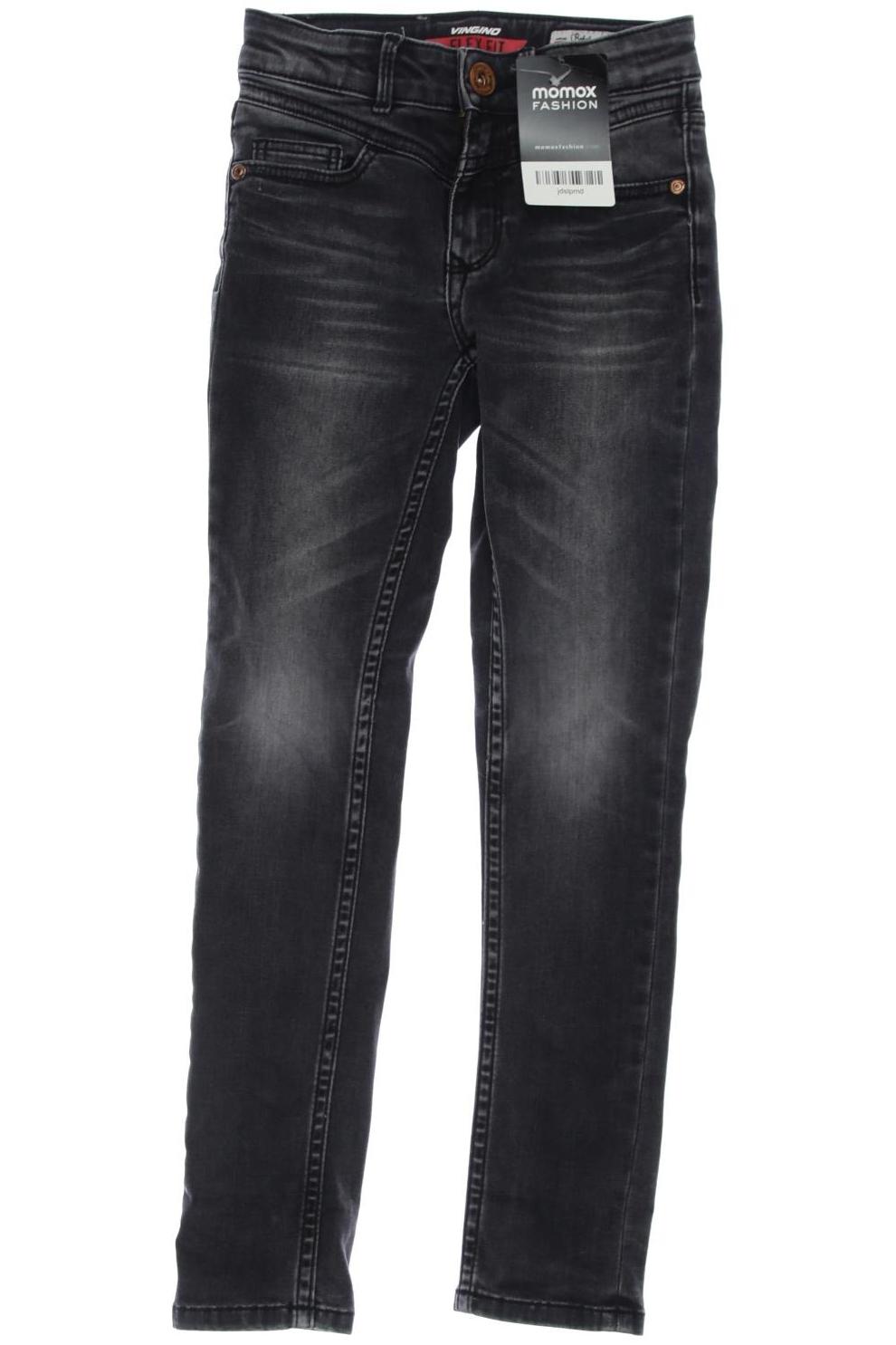 

Vingino Herren Jeans, schwarz, Gr. 128
