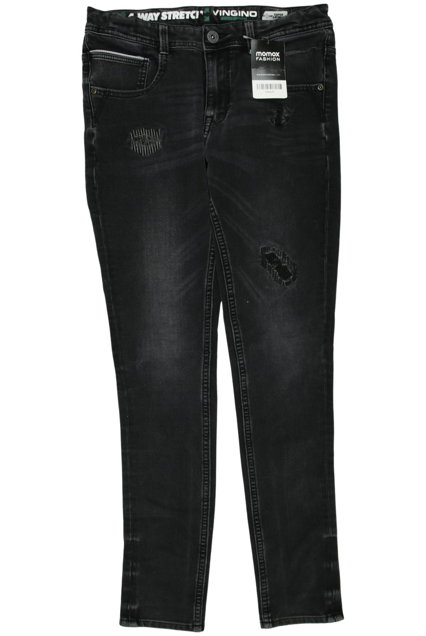 

Vingino Jungen Jeans, schwarz, Gr. 164