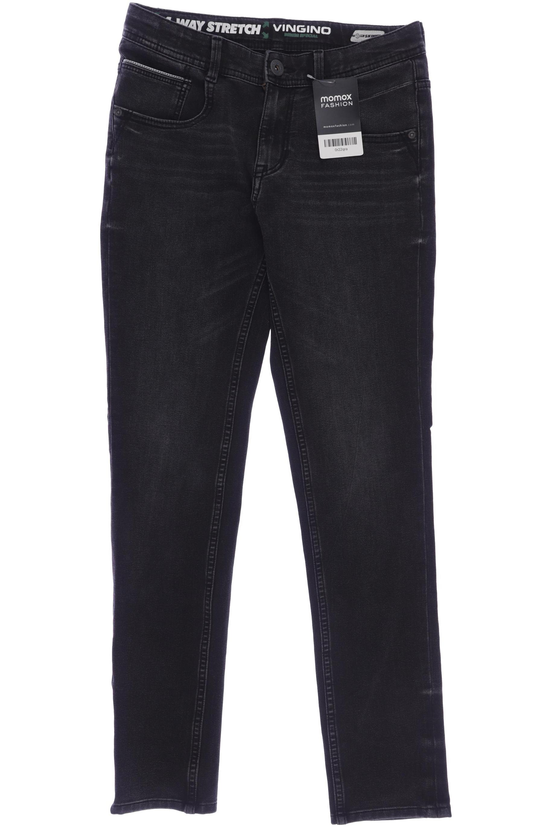 

Vingino Herren Jeans, schwarz, Gr. 158