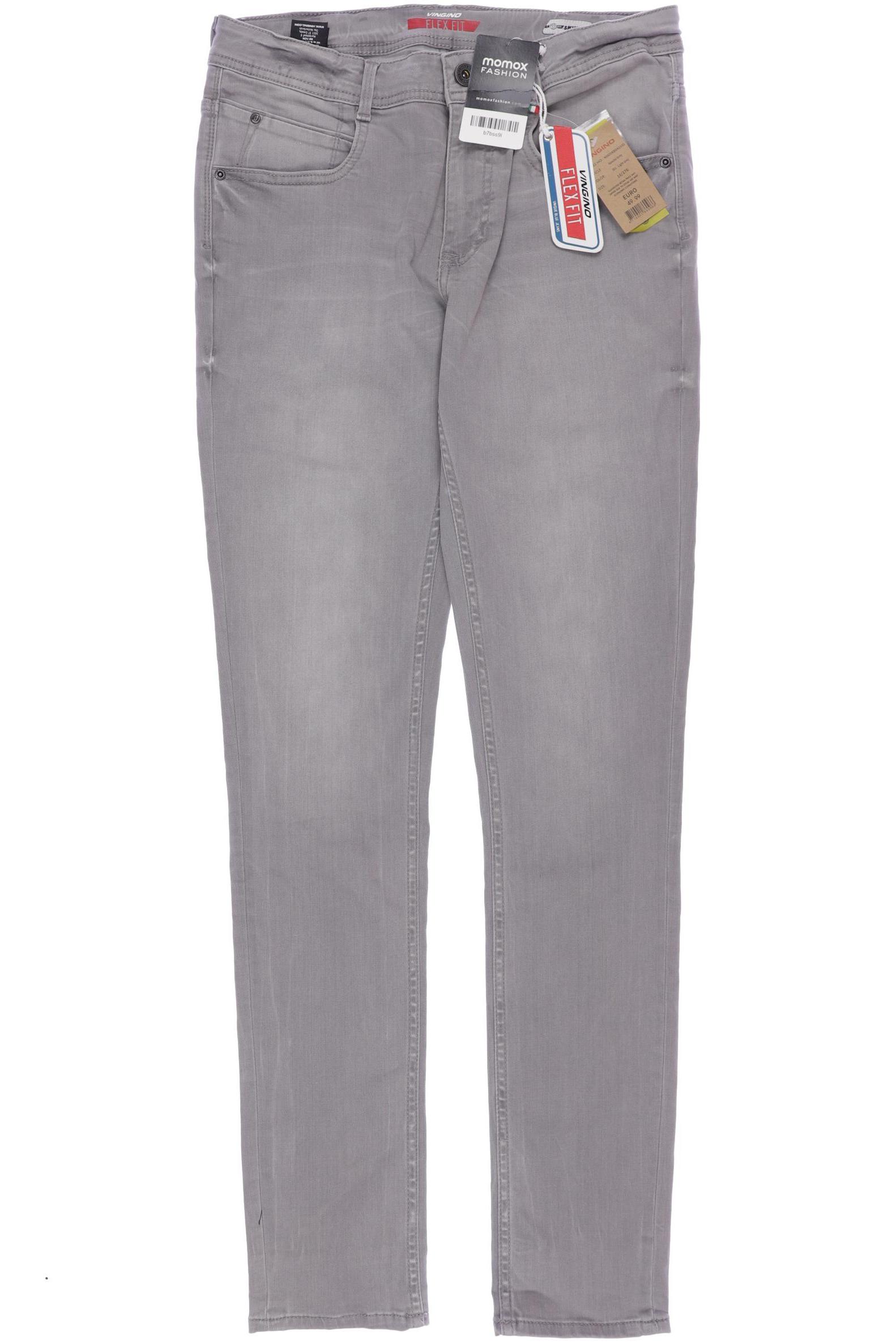 

Vingino Herren Jeans, grau, Gr. 176